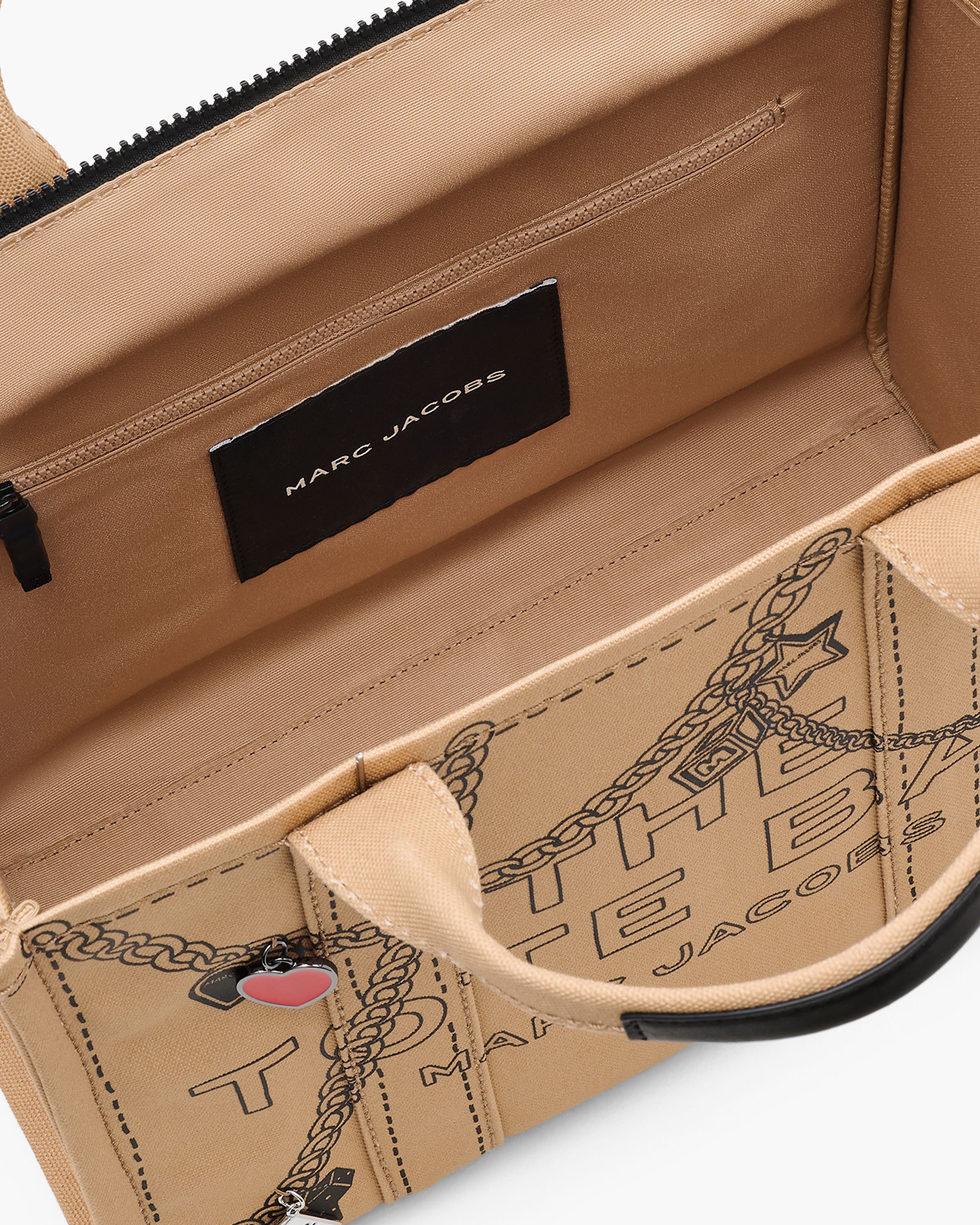 Marc Jacobs - Túi The Trompe L'Oeil Charm Canvas Medium Tote Bag
