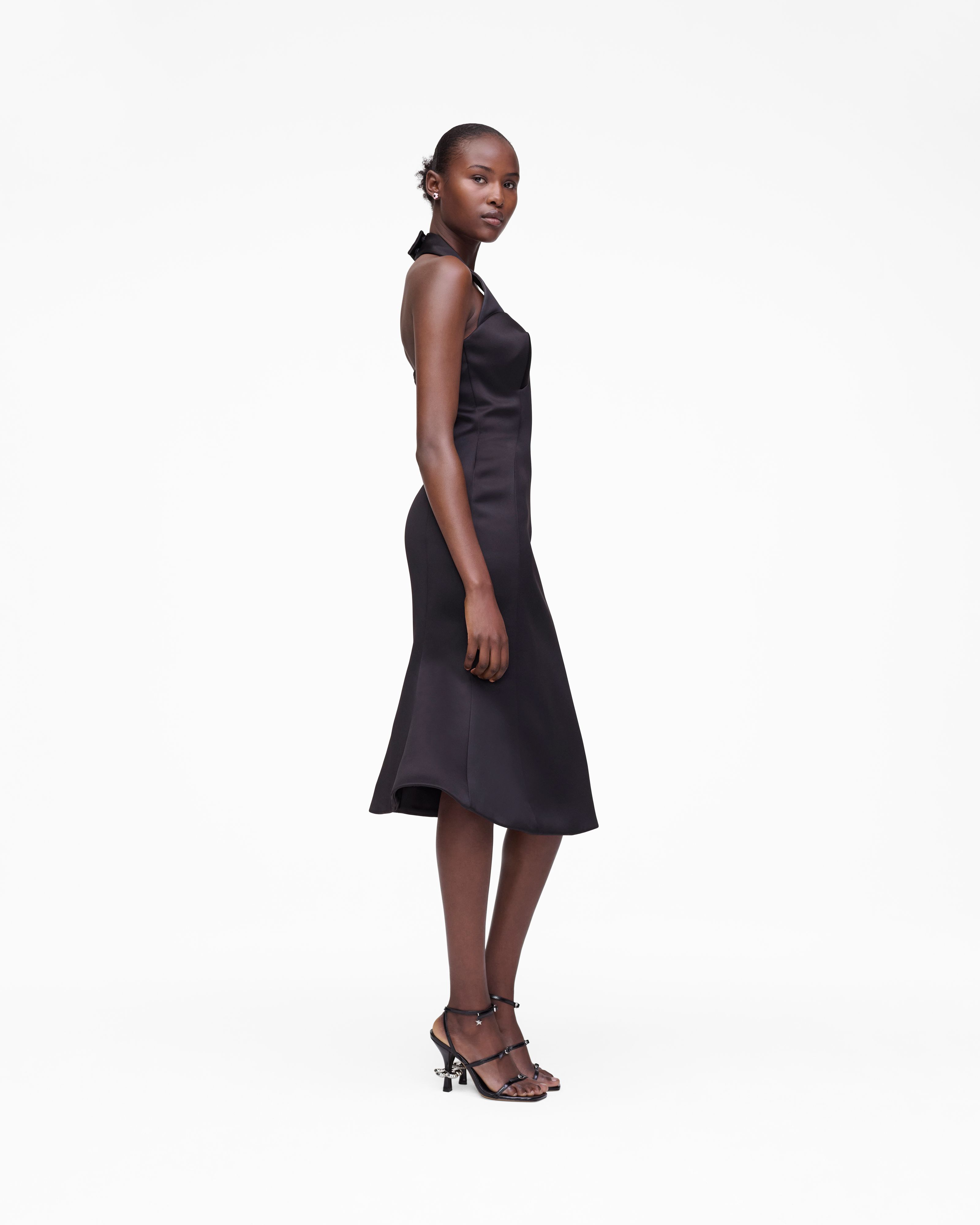 Marc Jacobs - Váy Sculpted Satin Halter Dress
