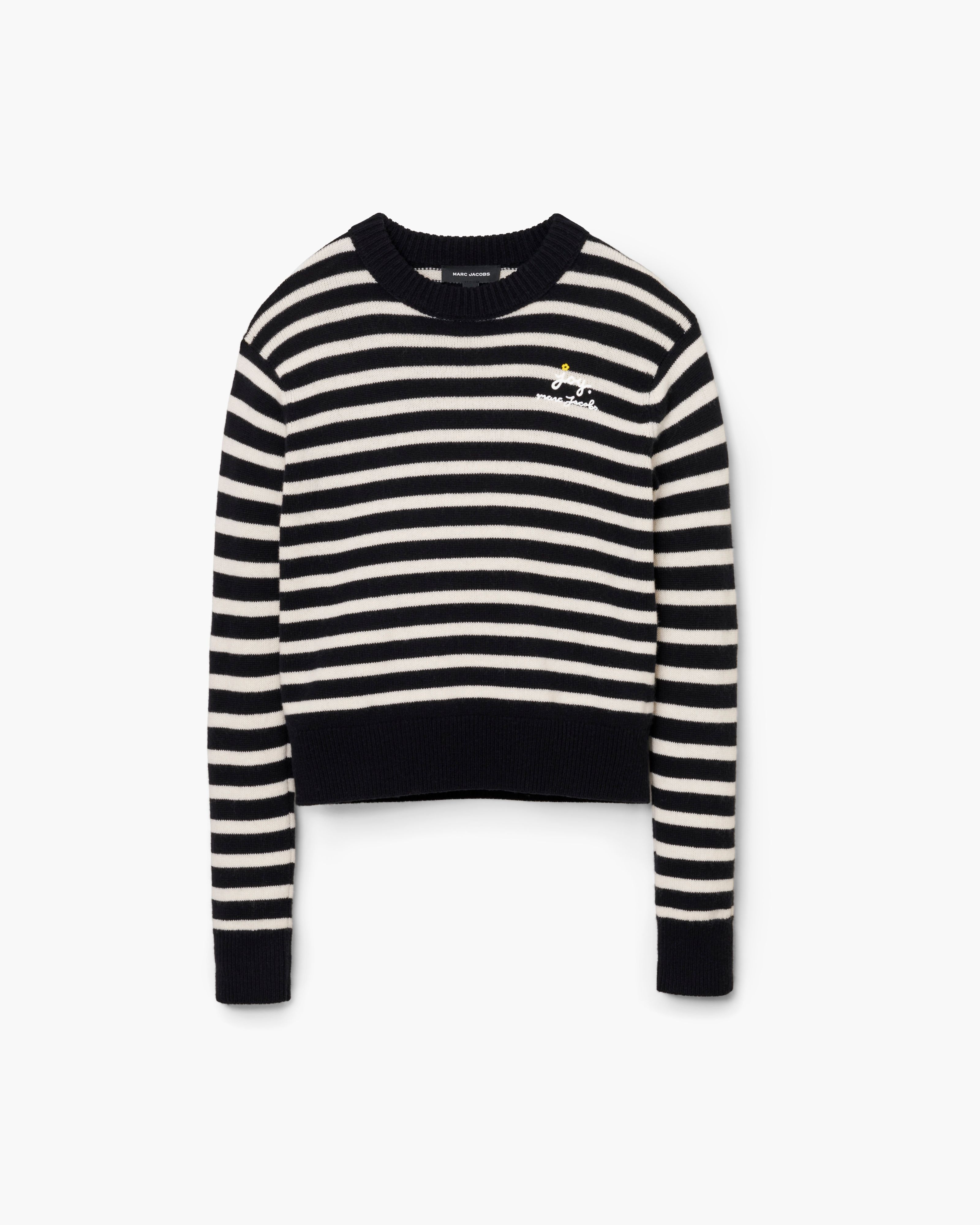 Marc Jacobs - Áo Crewneck Joy Striped