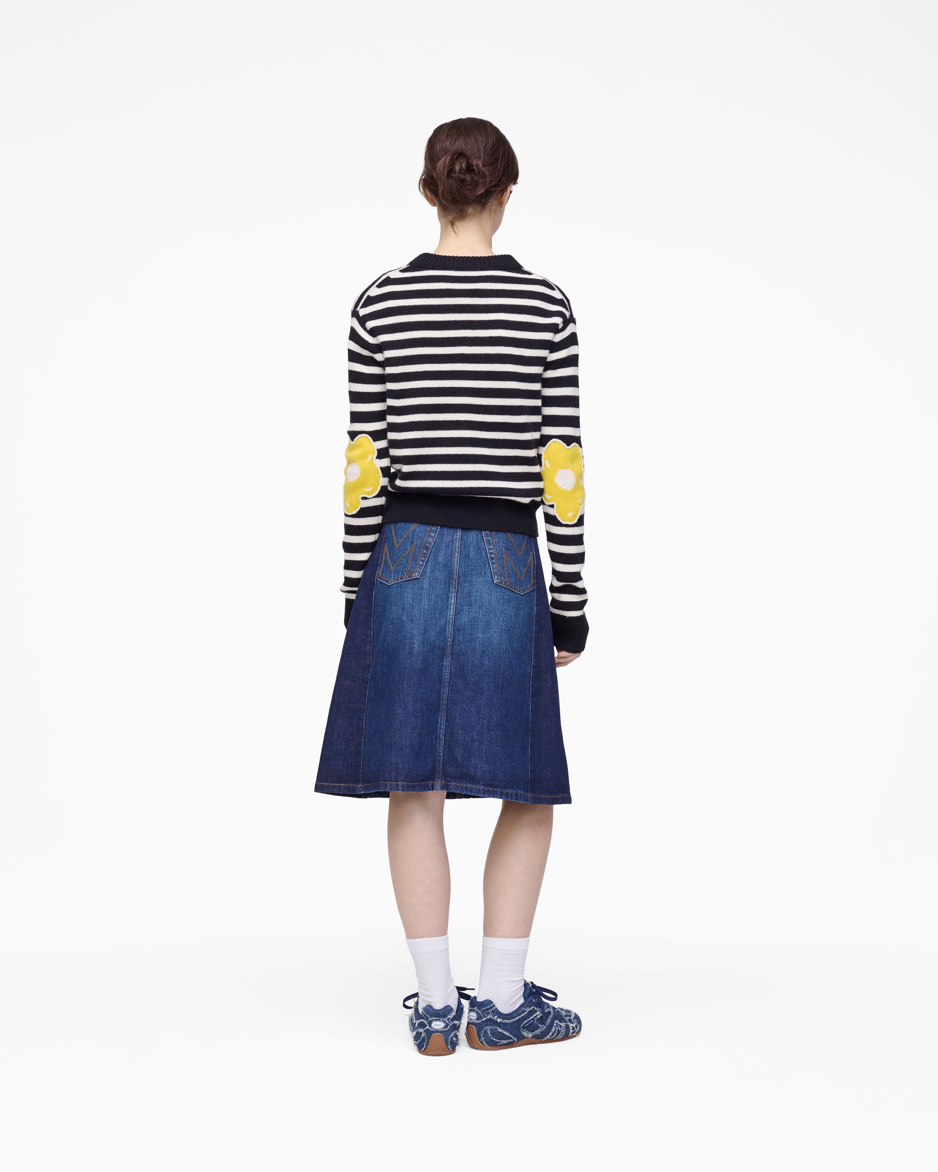 Marc Jacobs - Áo Crewneck Joy Striped