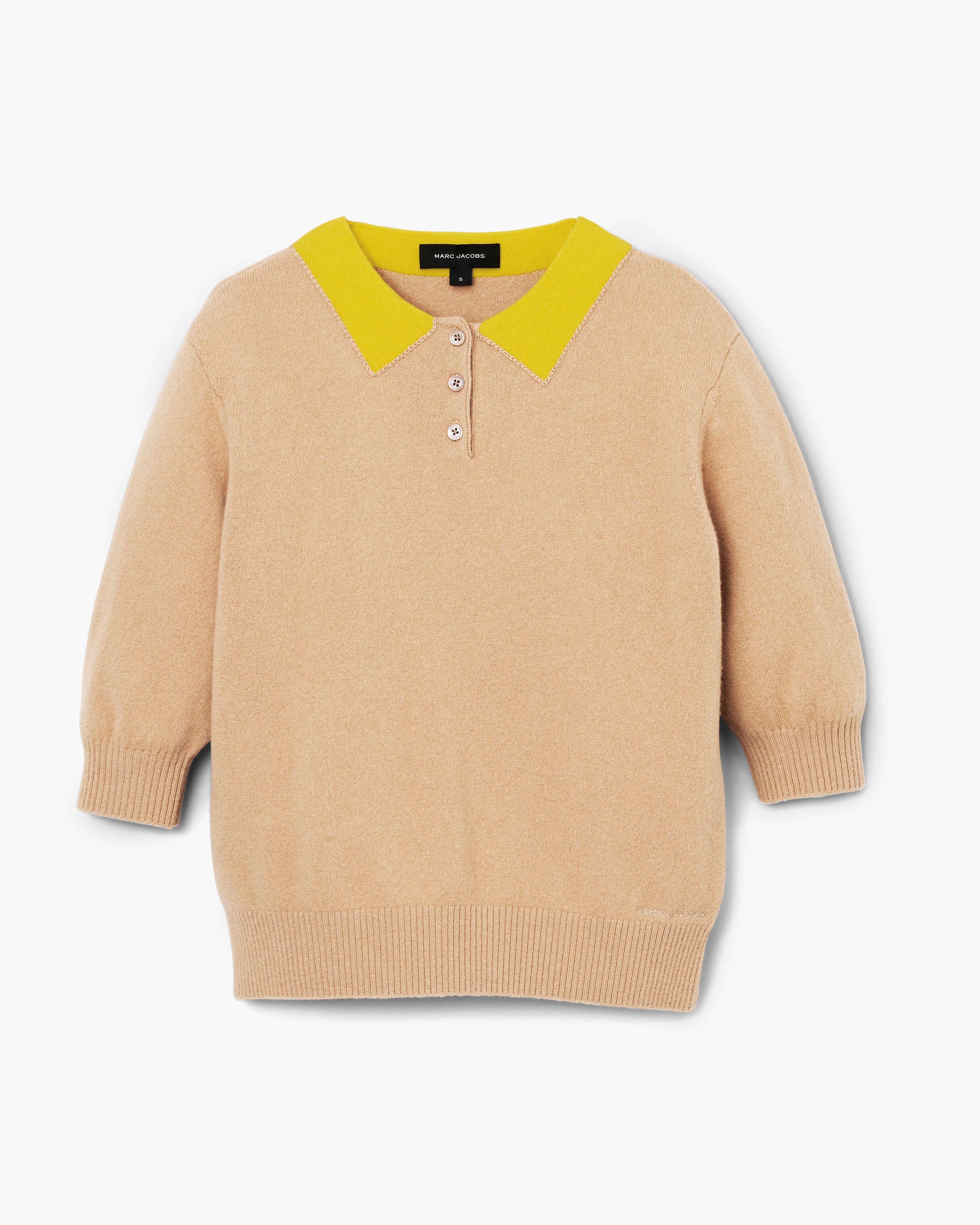 Marc Jacobs - Áo Polo Trompe L'Oeil Knit