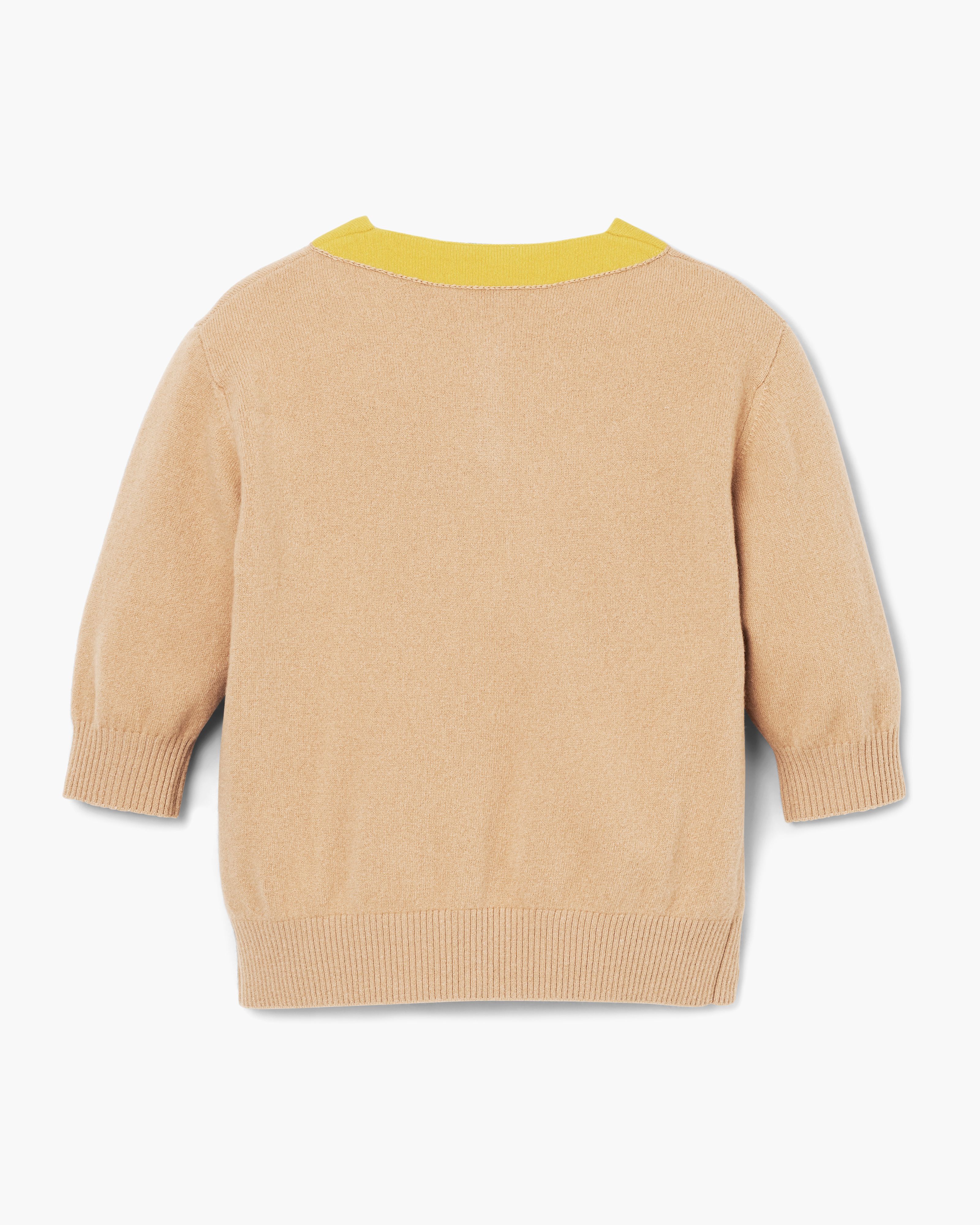 Marc Jacobs - Áo Polo Trompe L'Oeil Knit