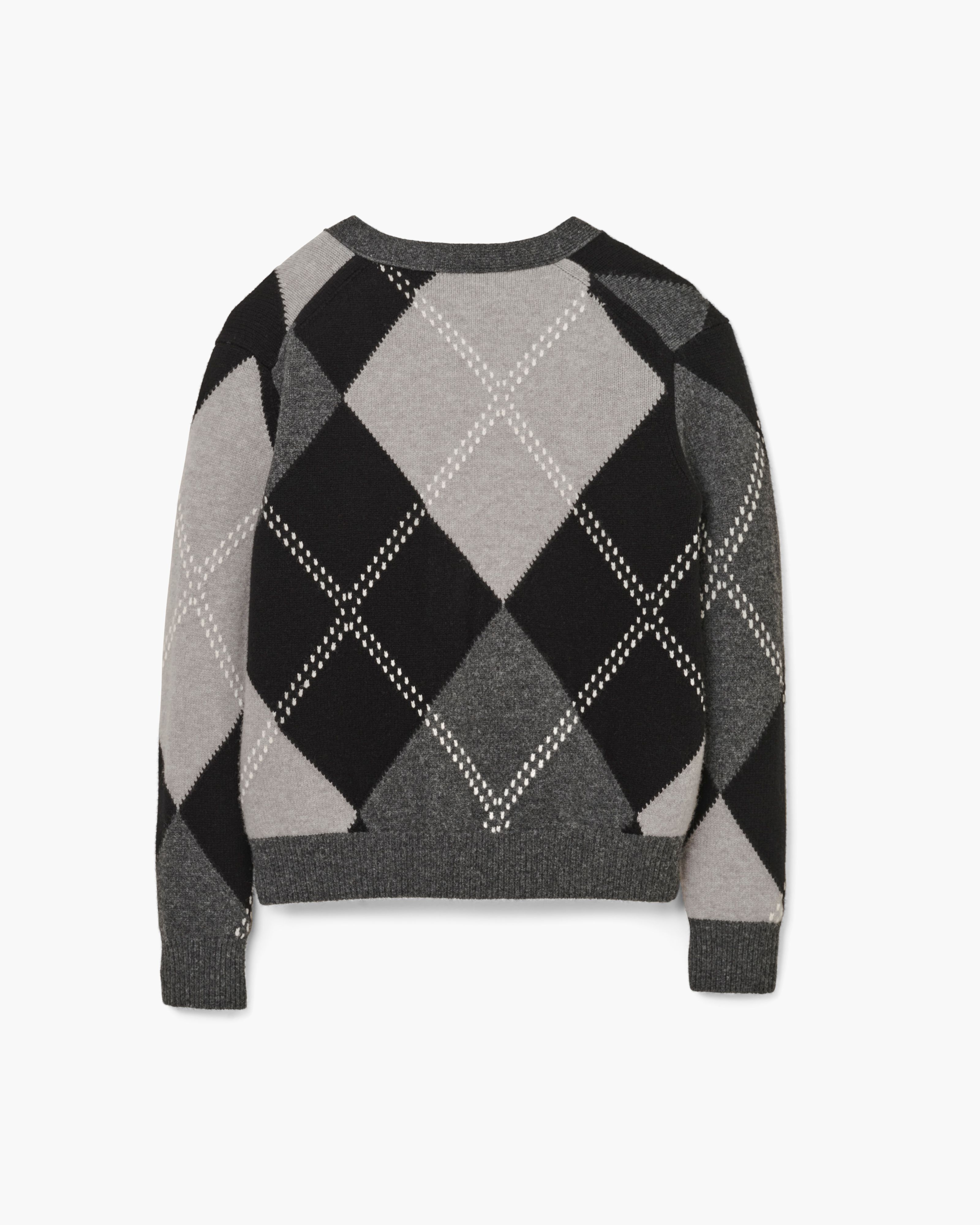 Marc Jacobs - Áo Cardigan Preppy Daisy Argyle