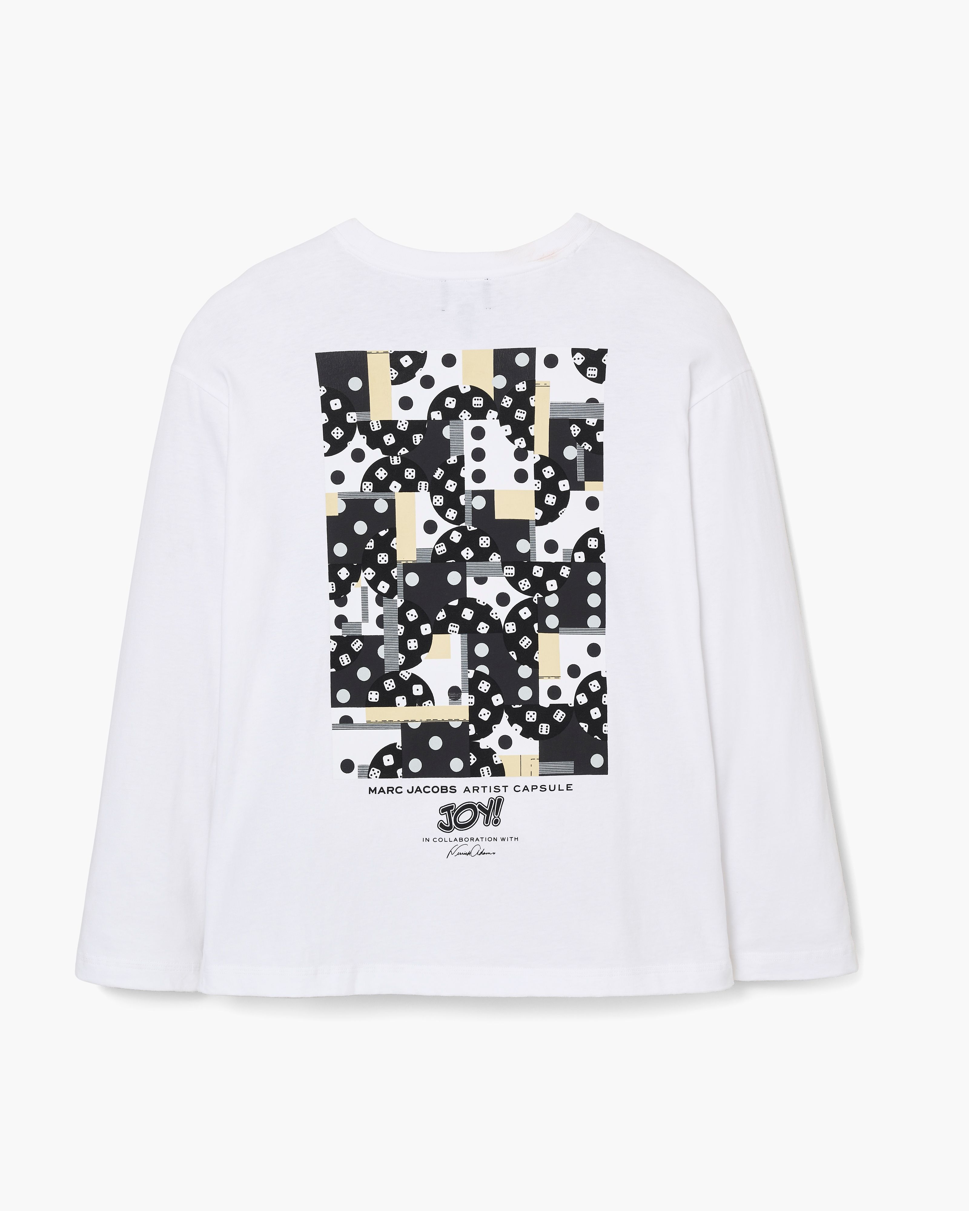 Marc Jacobs - Áo thun dài tay Patchwork Dice Derrick Adams X Marc Jacobs