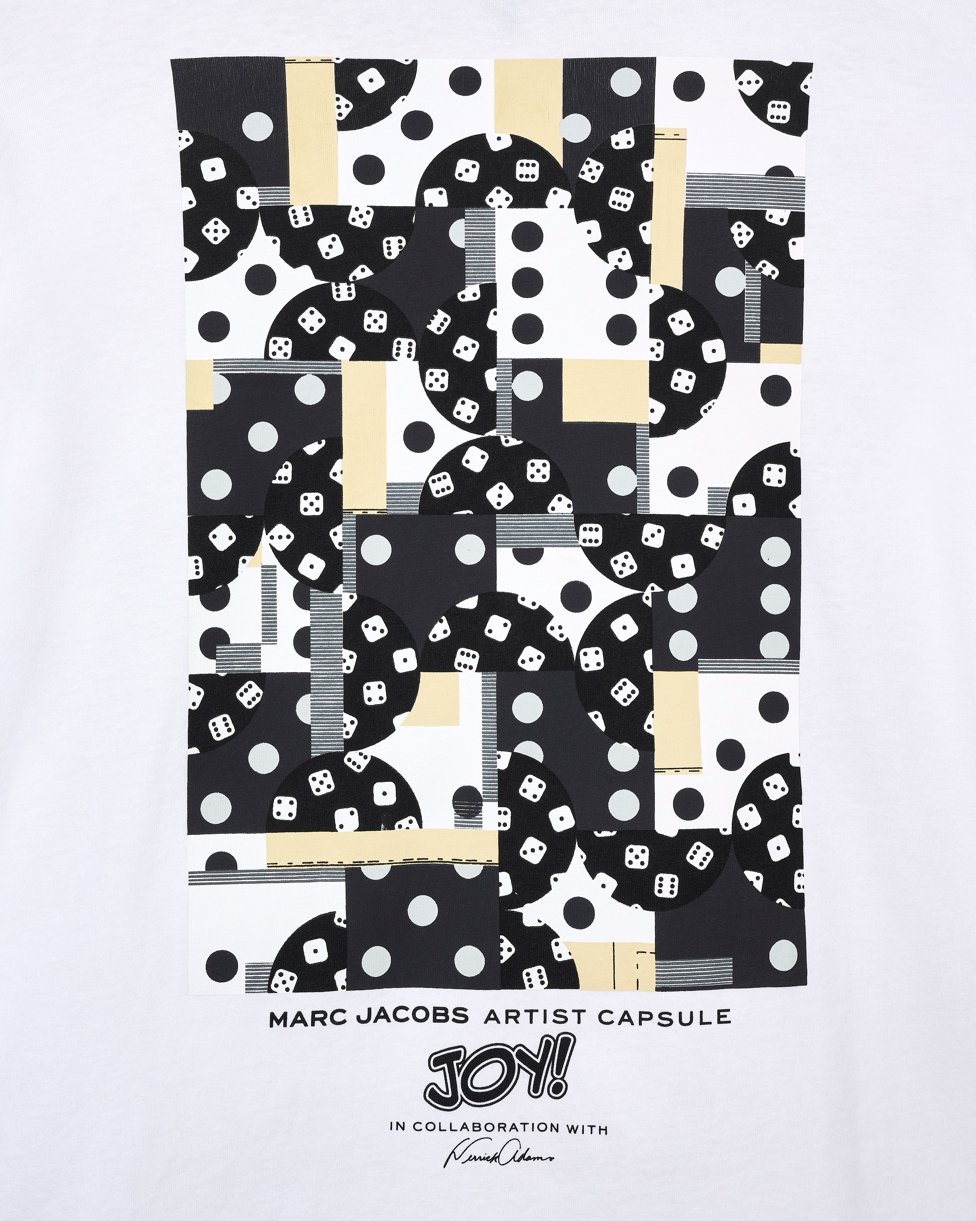 Marc Jacobs - Áo thun dài tay Patchwork Dice Derrick Adams X Marc Jacobs
