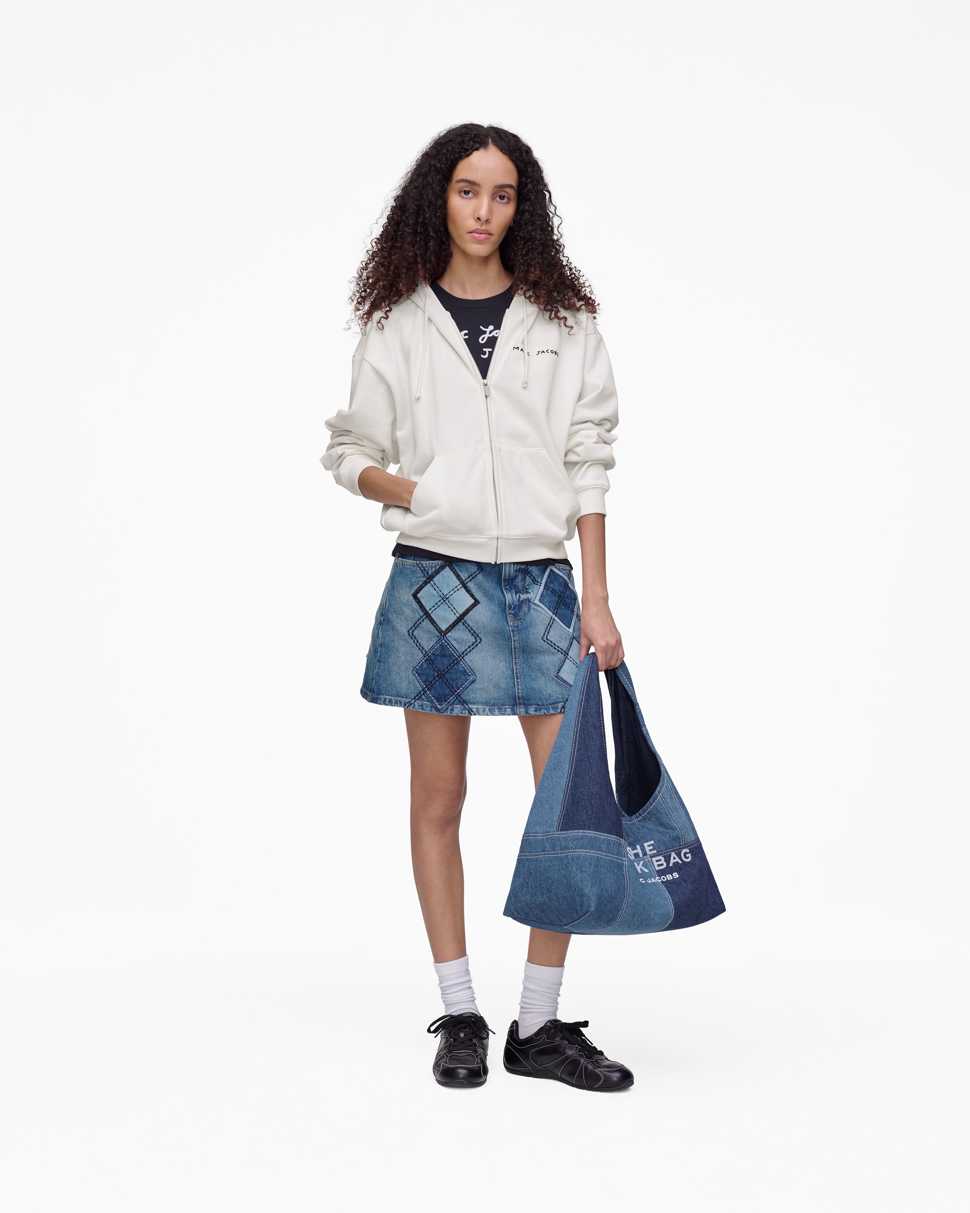 Marc Jacobs - Áo hoodie zip Joy Of Falling David Shrigley X Marc Jacobs