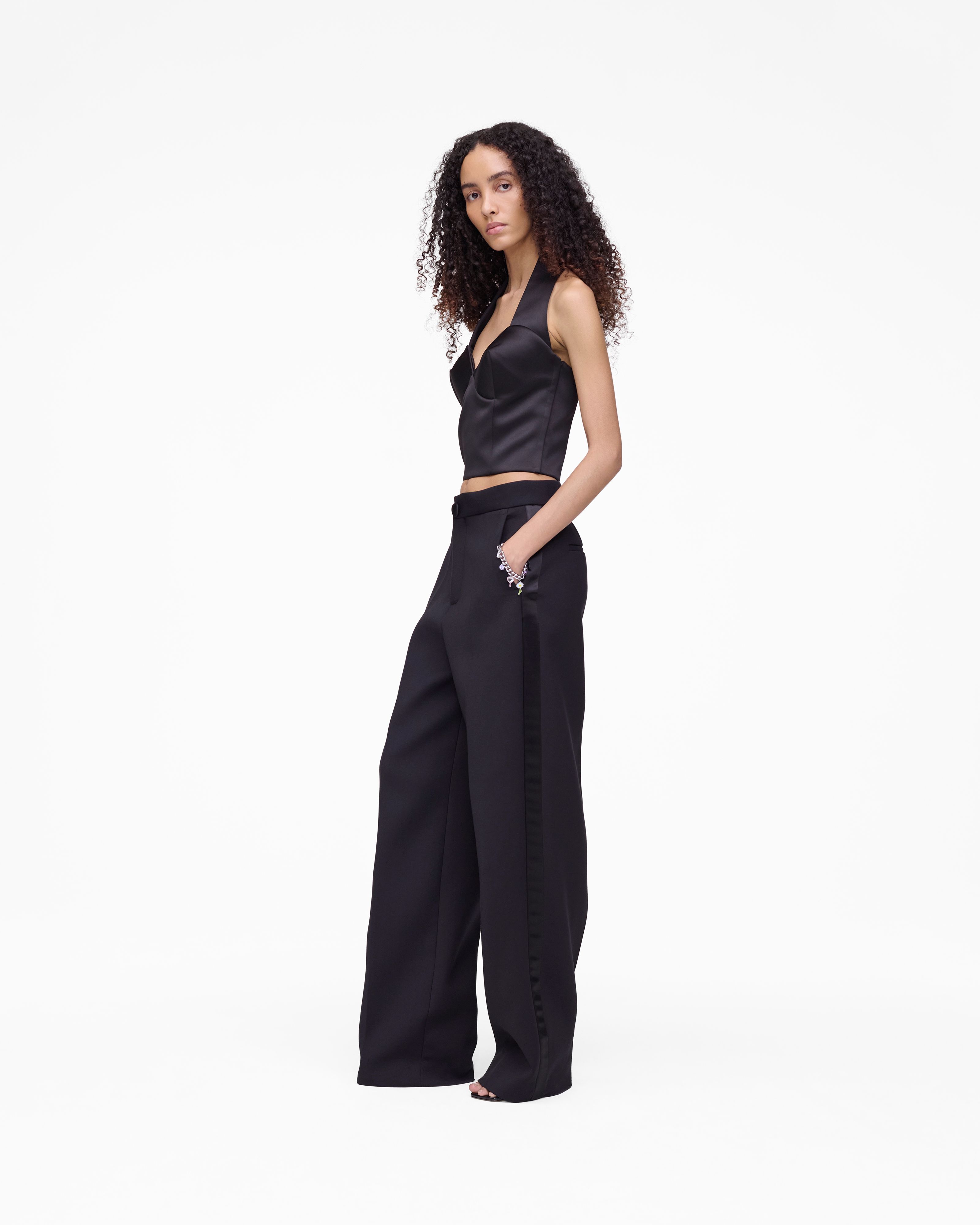 Marc Jacobs - Áo Sculpted Satin Halter