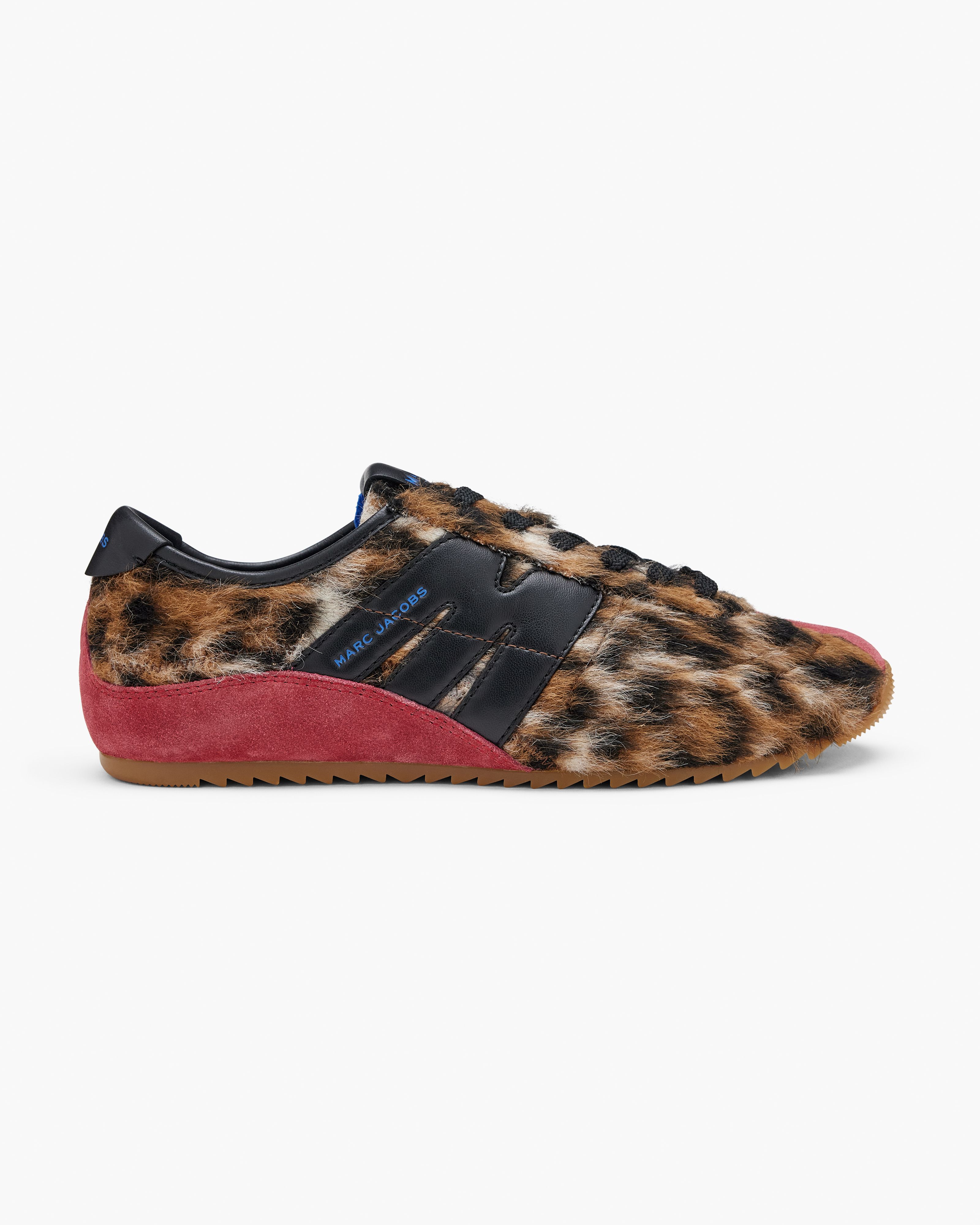 Marc Jacobs - Giày runner The Leopard Faux Fur 400 Bleeker