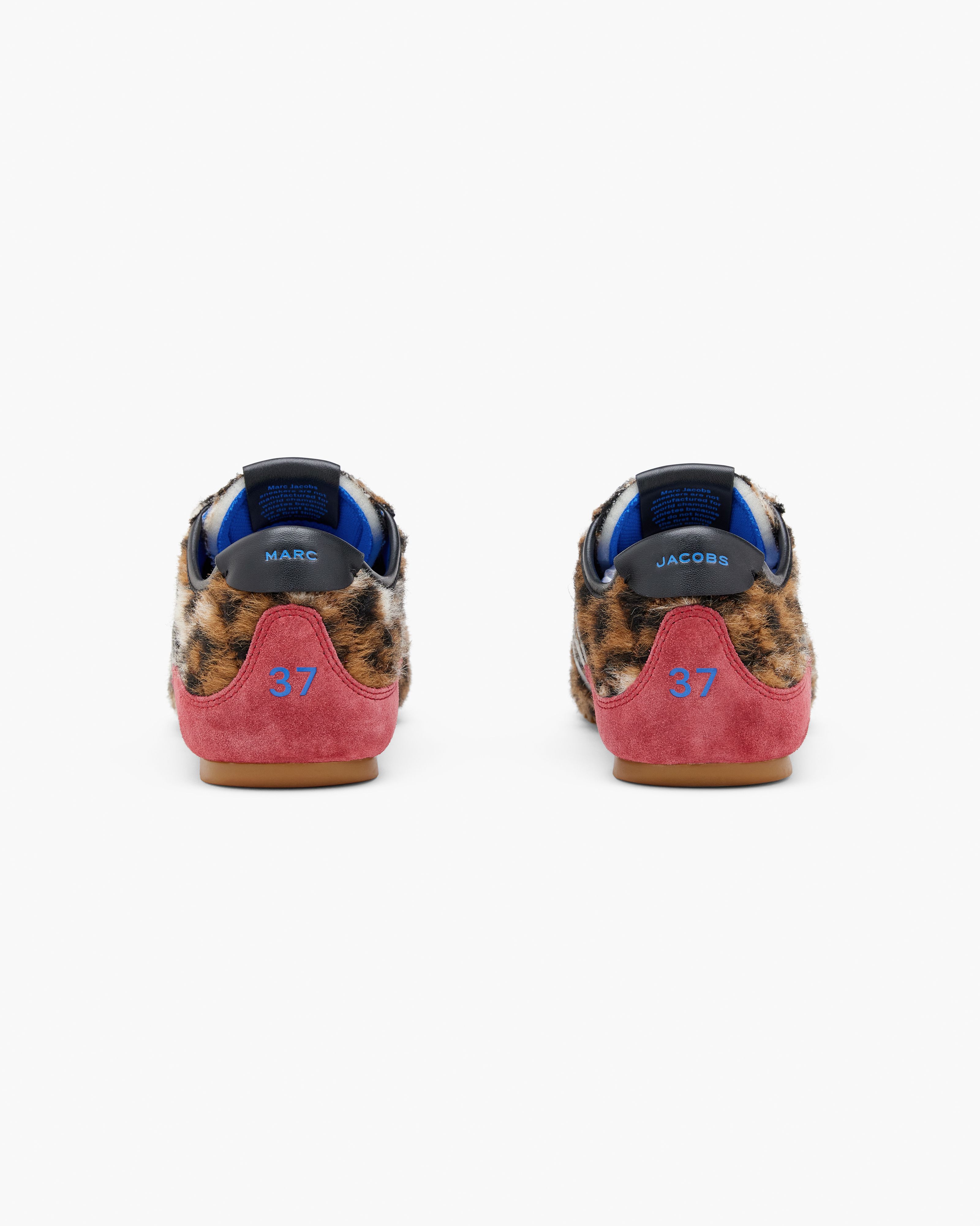 Marc Jacobs - Giày runner The Leopard Faux Fur 400 Bleeker