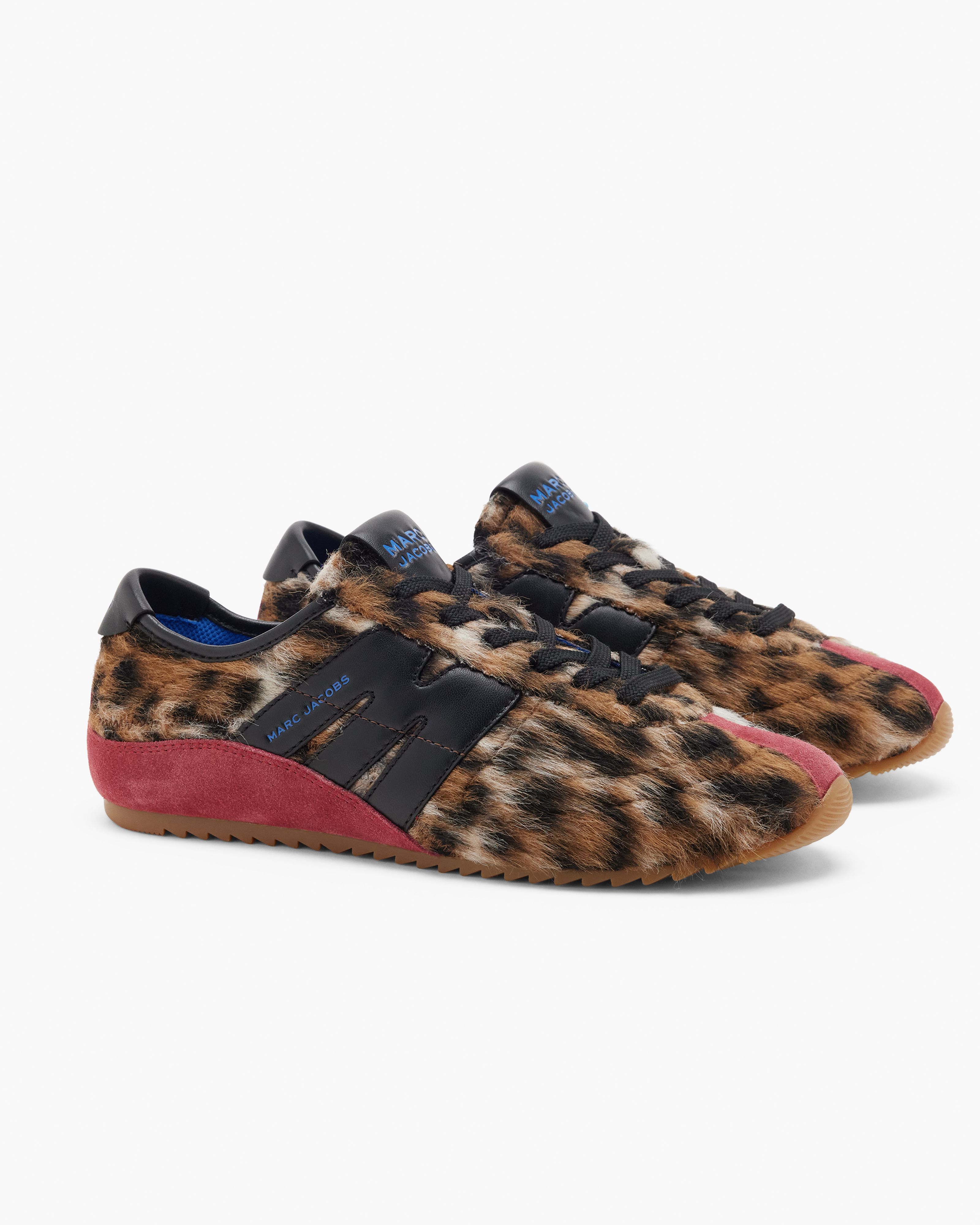 Giày runner The Leopard Faux Fur 400 Bleeker