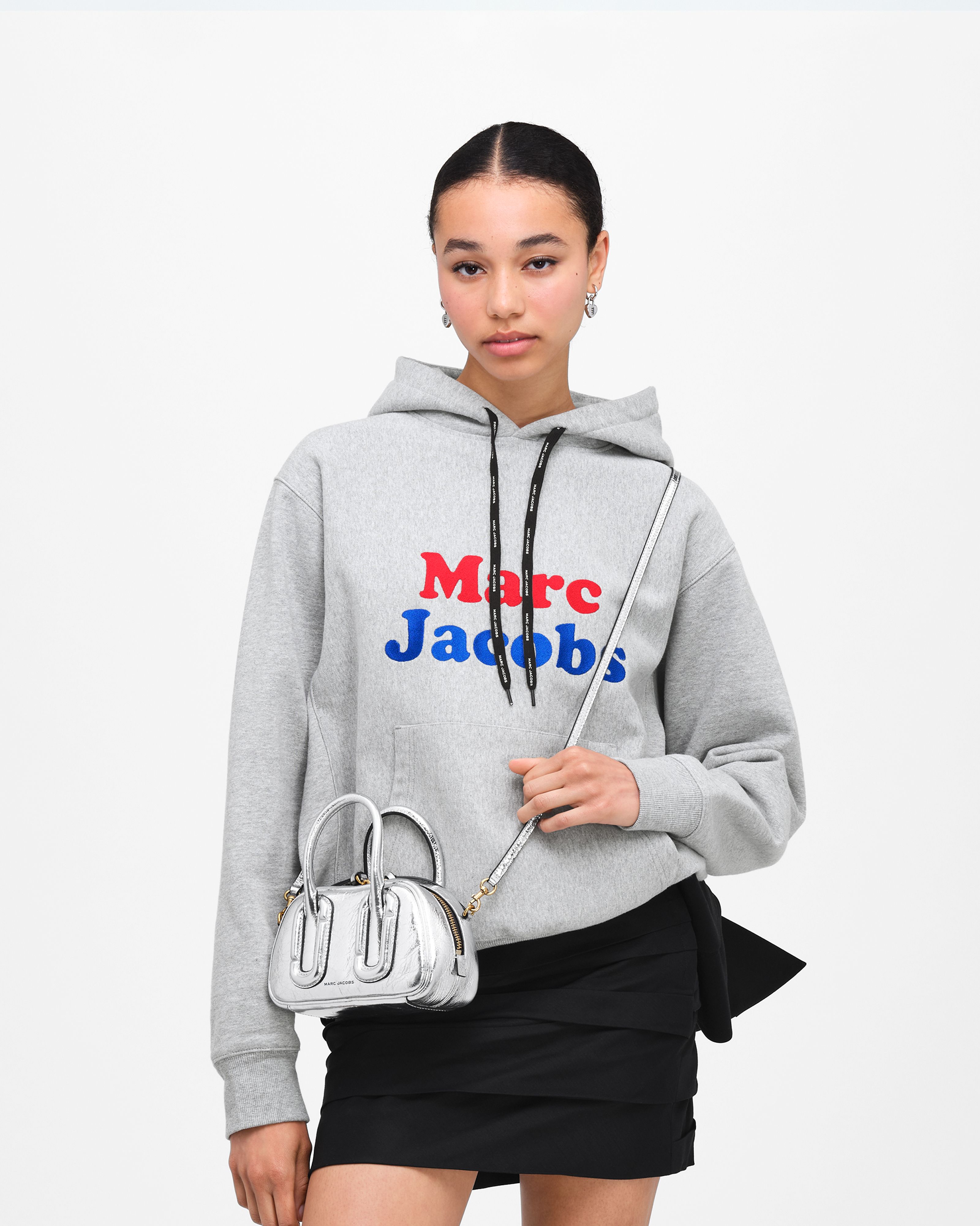 Marc Jacobs - Túi cầm tay Babe In Metallic Leather Mini
