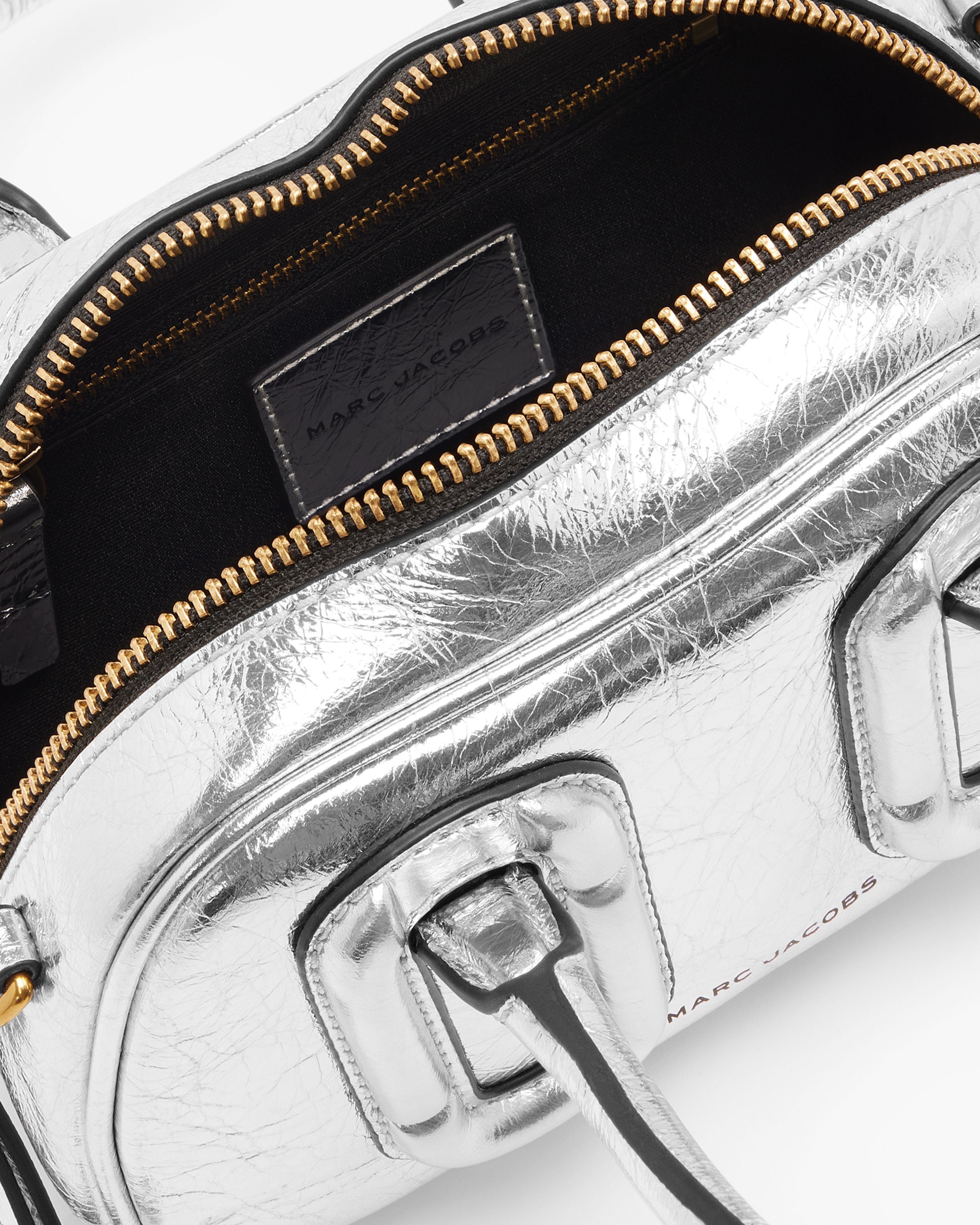 Marc Jacobs - Túi cầm tay Babe In Metallic Leather Mini