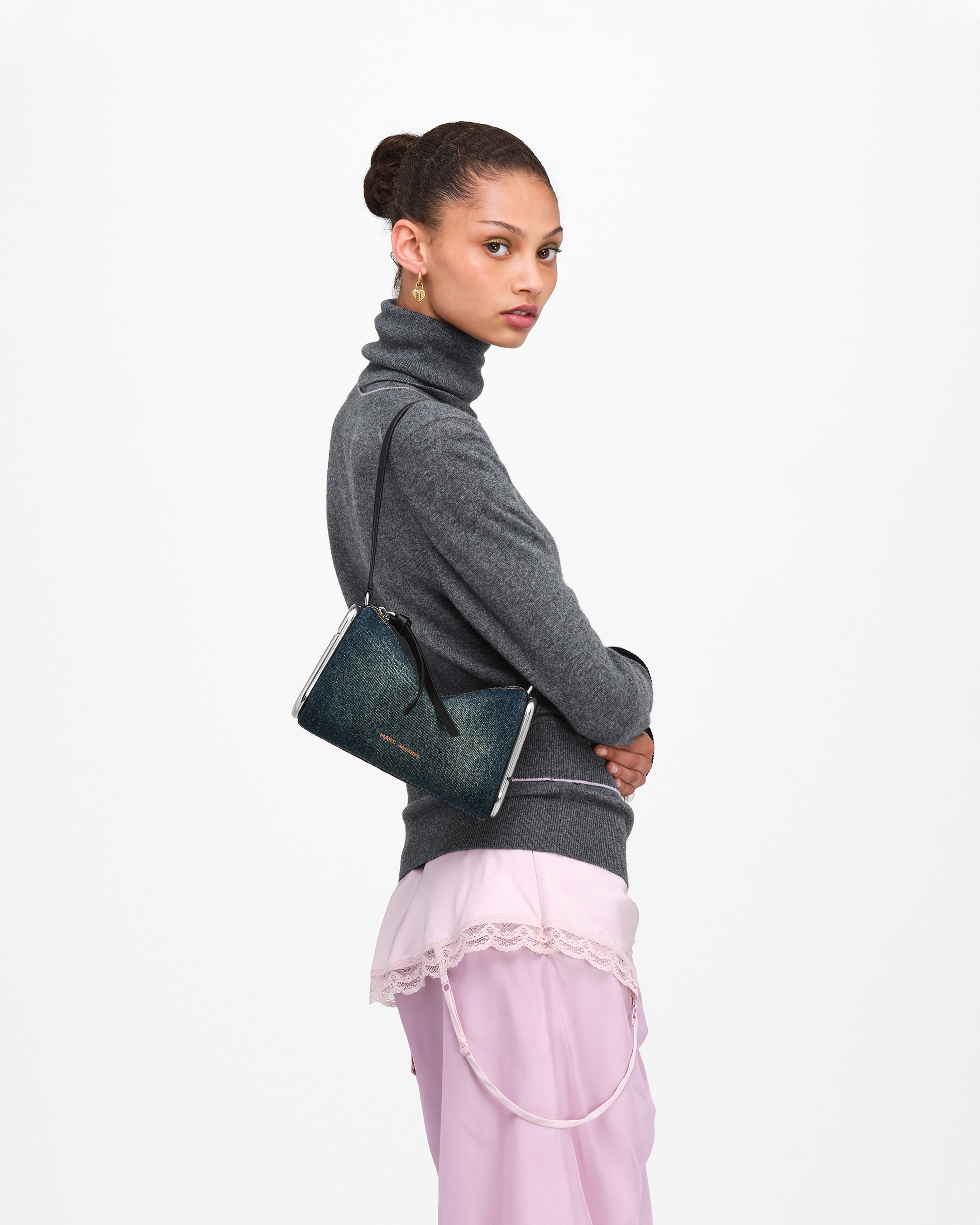 Marc Jacobs - Túi đeo vai Scene In Denim Small