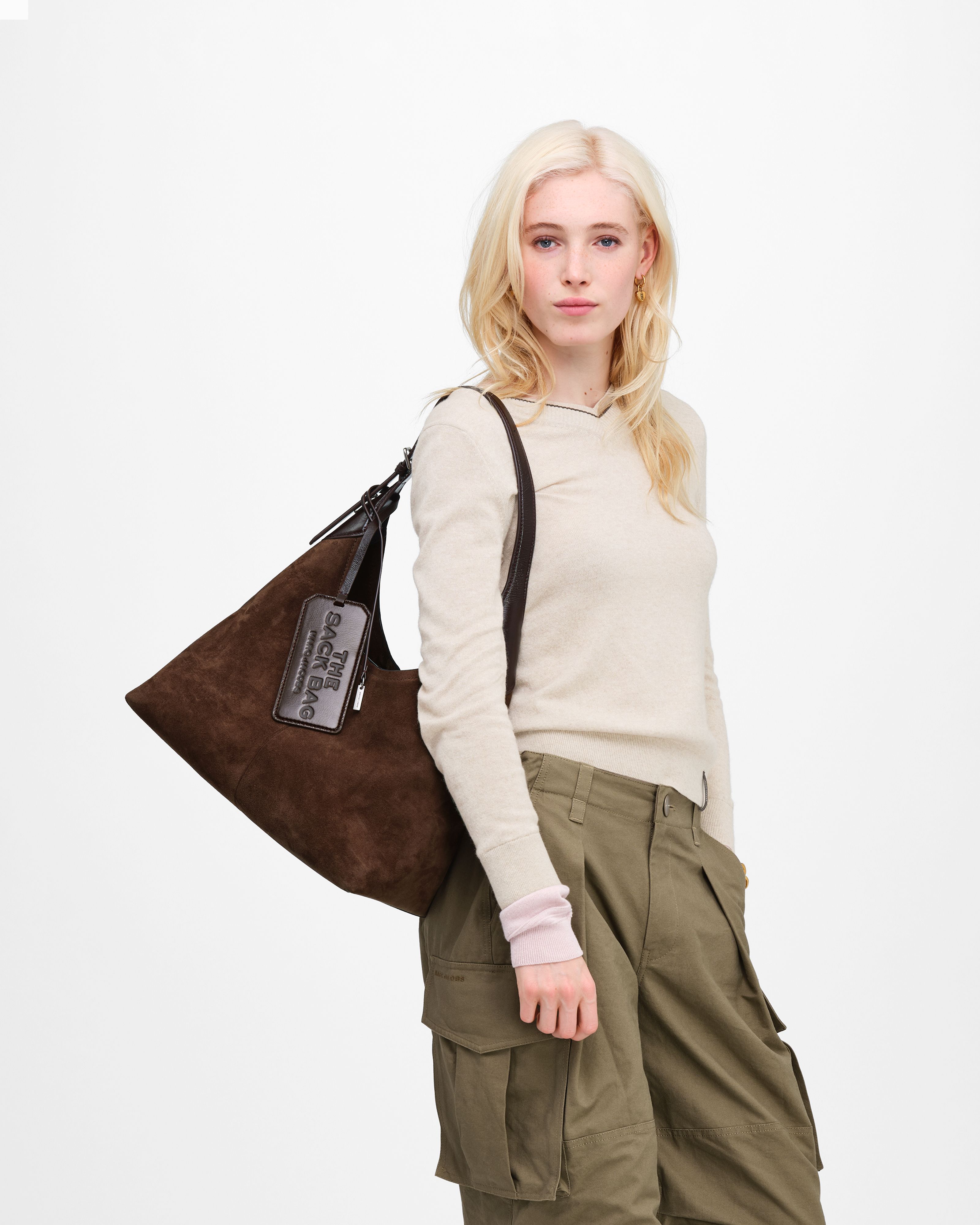 Marc Jacobs - Túi Belted Sack In Suede