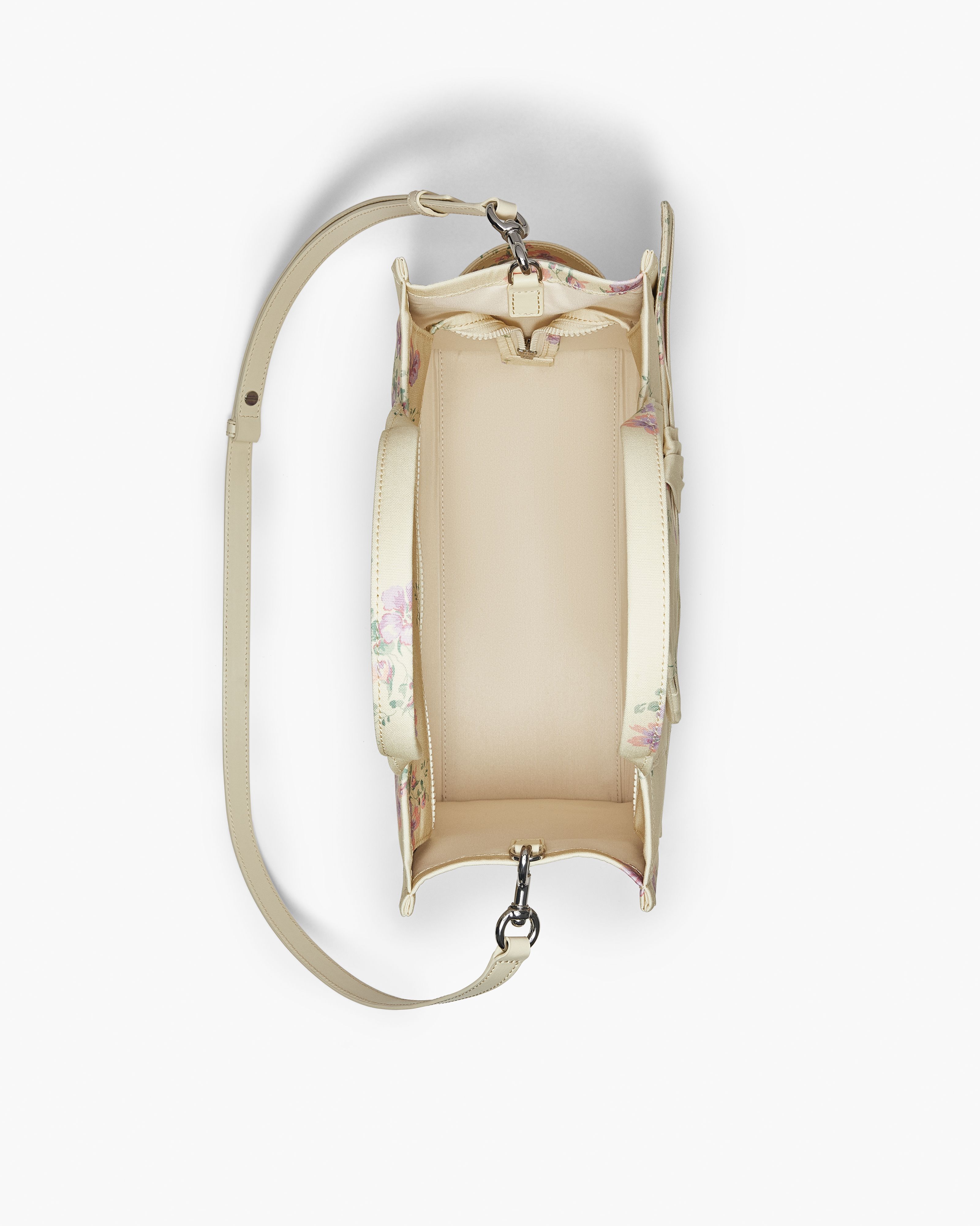 Marc Jacobs - Túi tote Antique Floral Canvas With Oversized Bow Medium