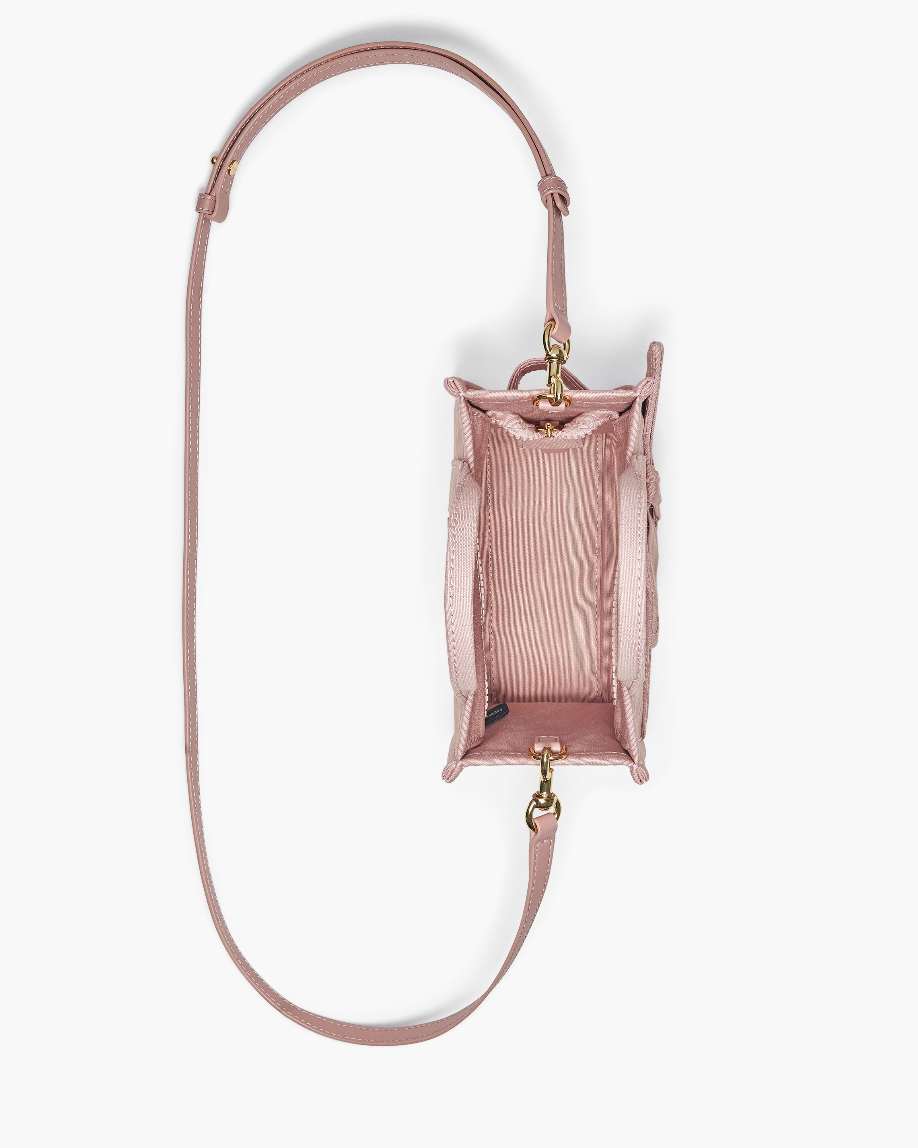 Marc Jacobs - Túi tote Crossbody Canvas With Oversized Bow