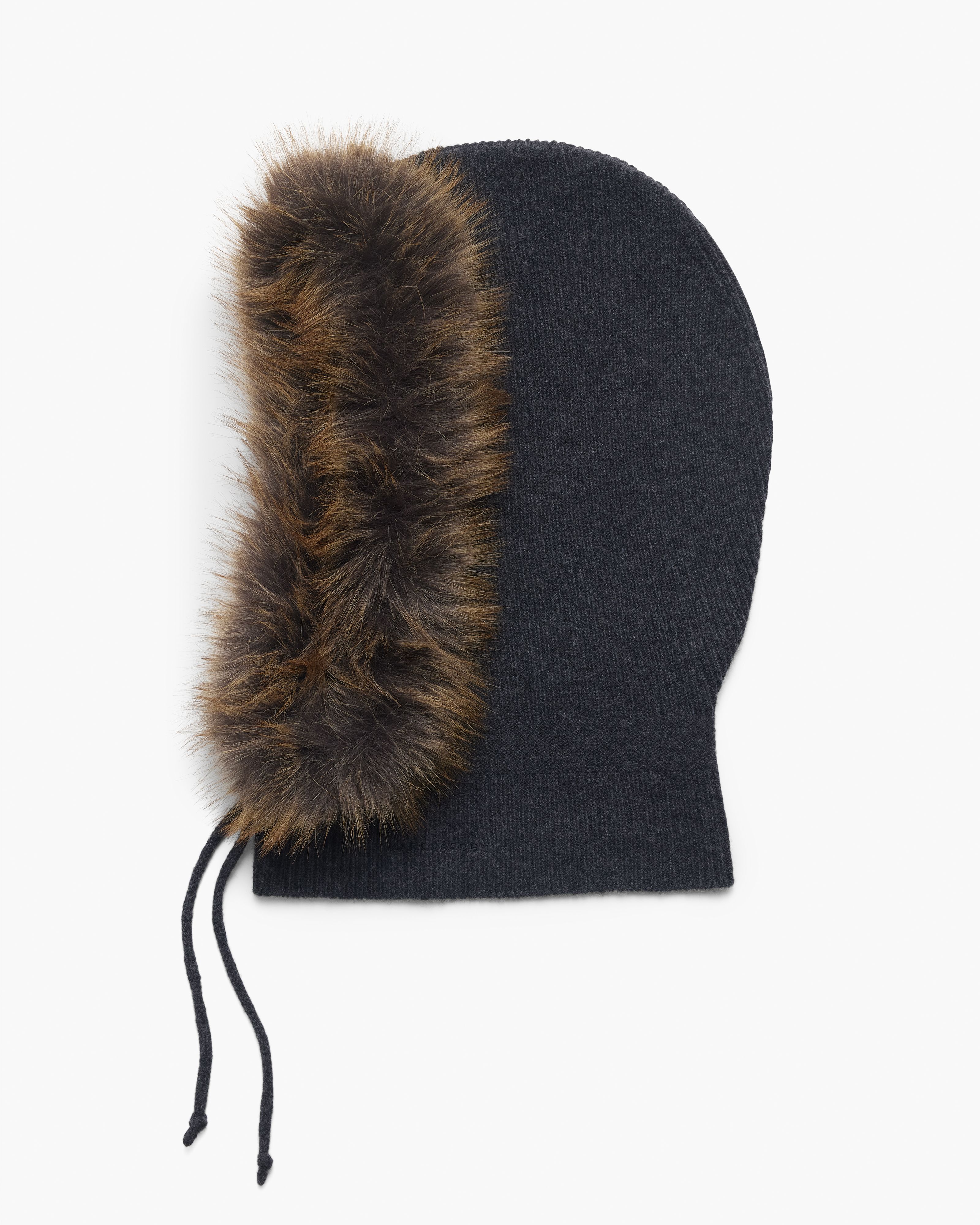 Mũ Balaclava Faux Fur Trim