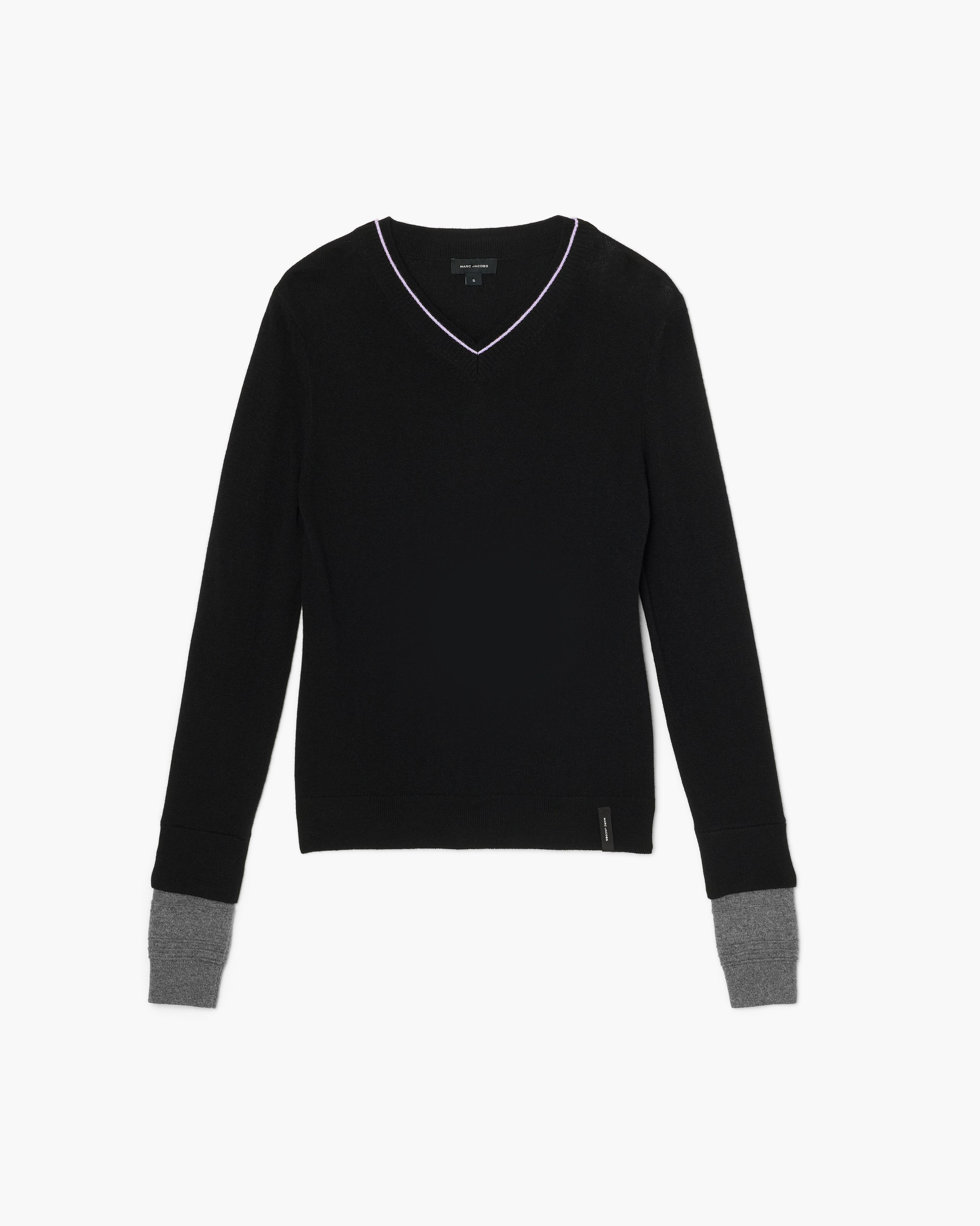 Marc Jacobs - Áo sweater Layered V-Neck