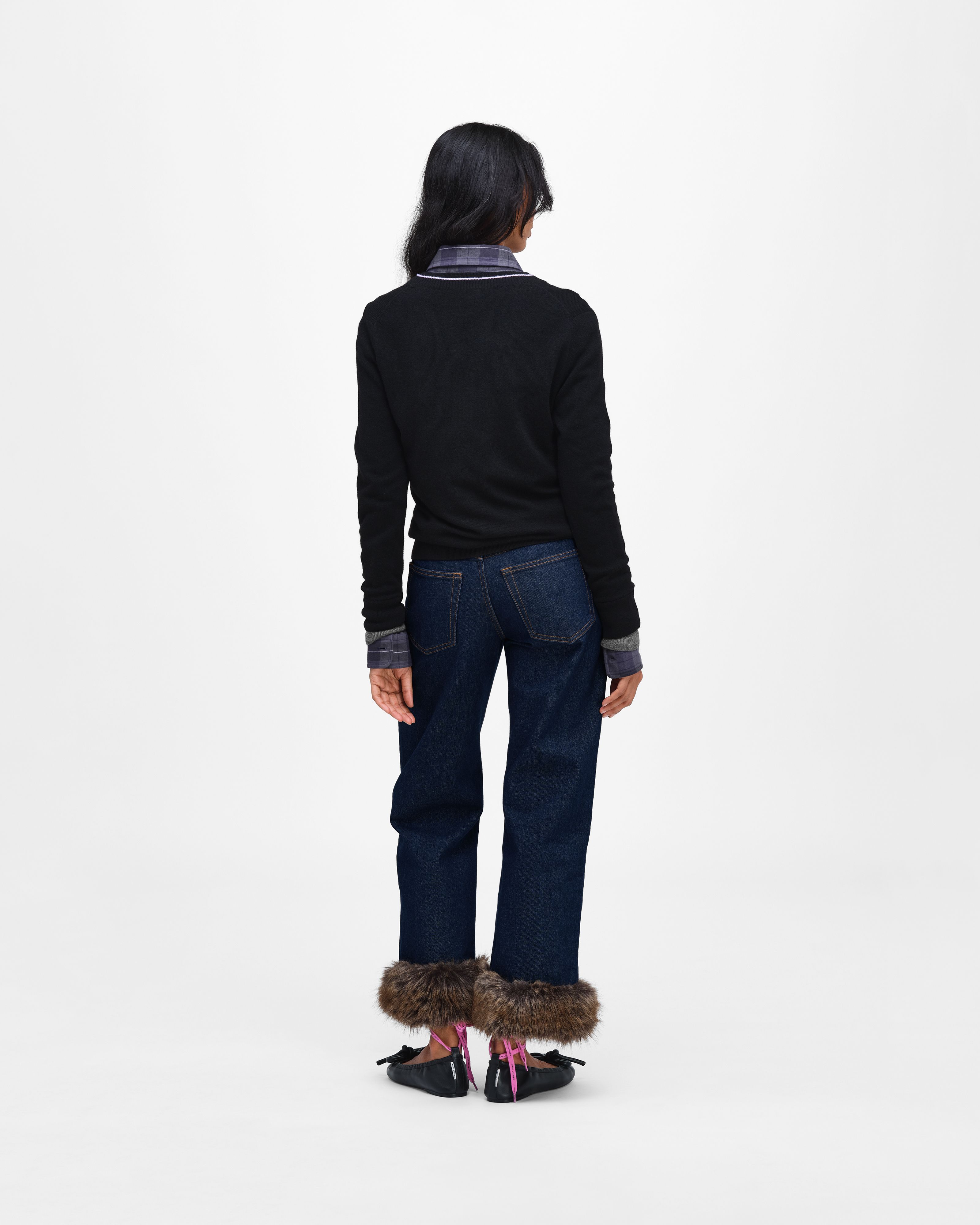 Marc Jacobs - Áo sweater Layered V-Neck