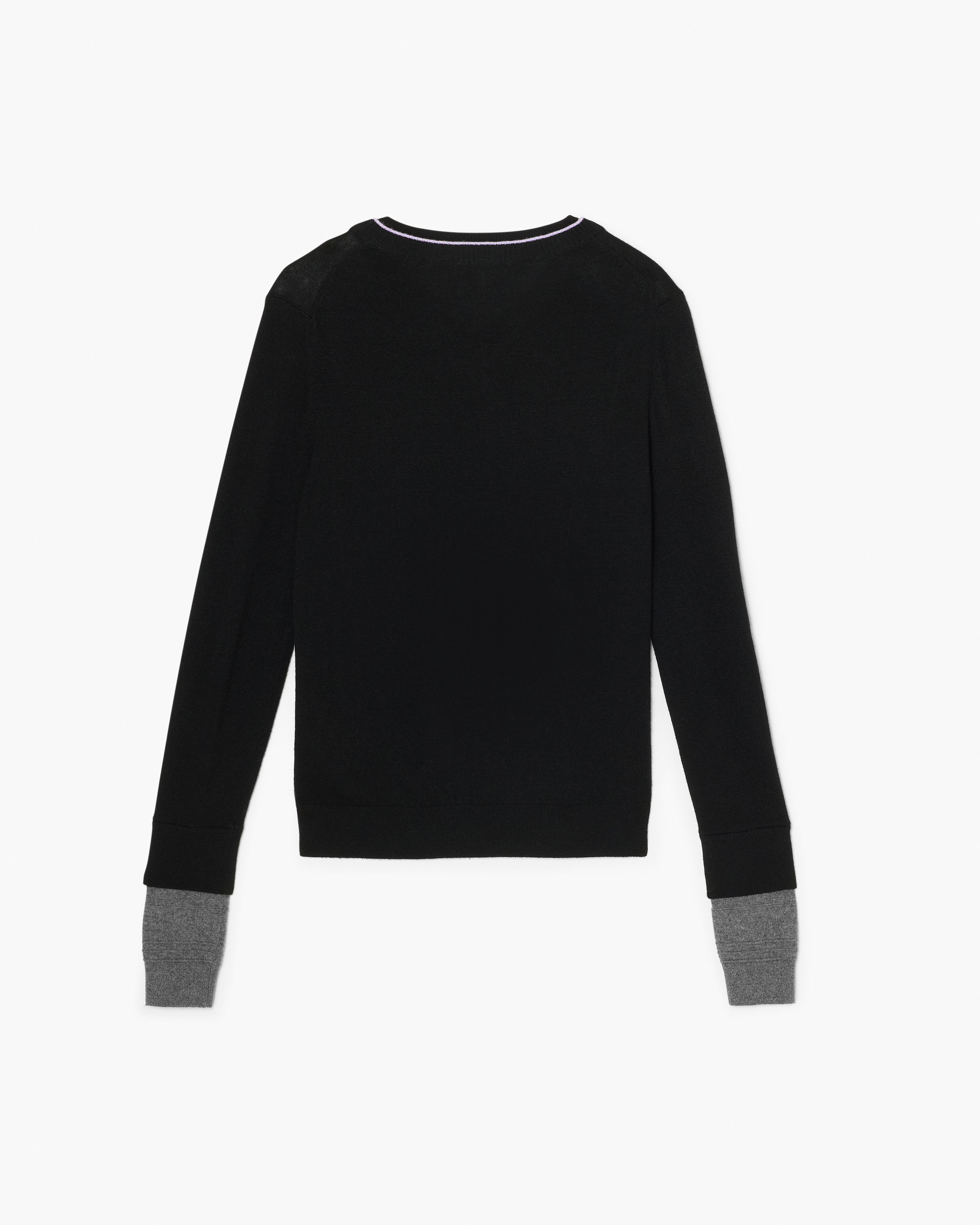Marc Jacobs - Áo sweater Layered V-Neck