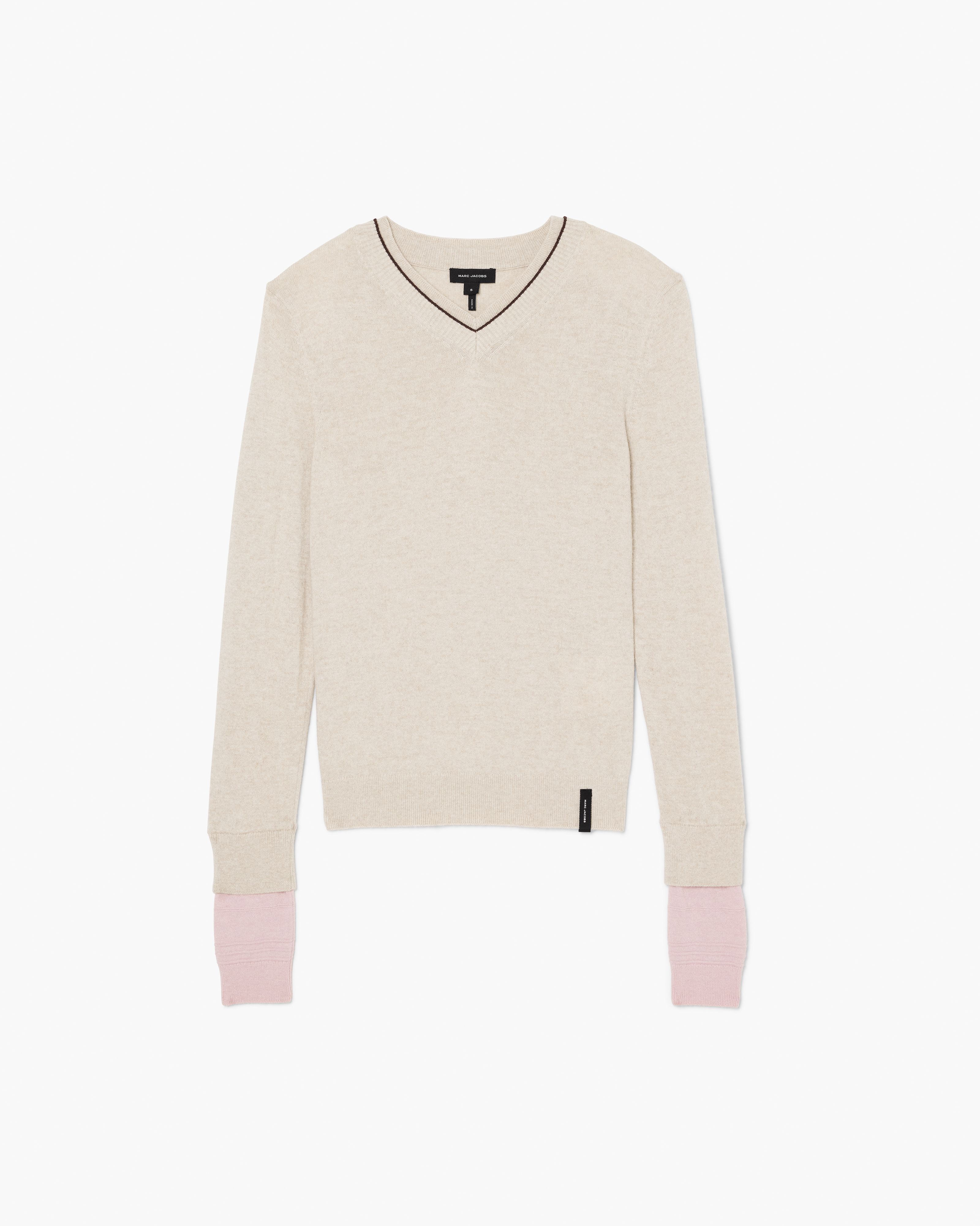 Marc Jacobs - Áo sweater Layered V-Neck