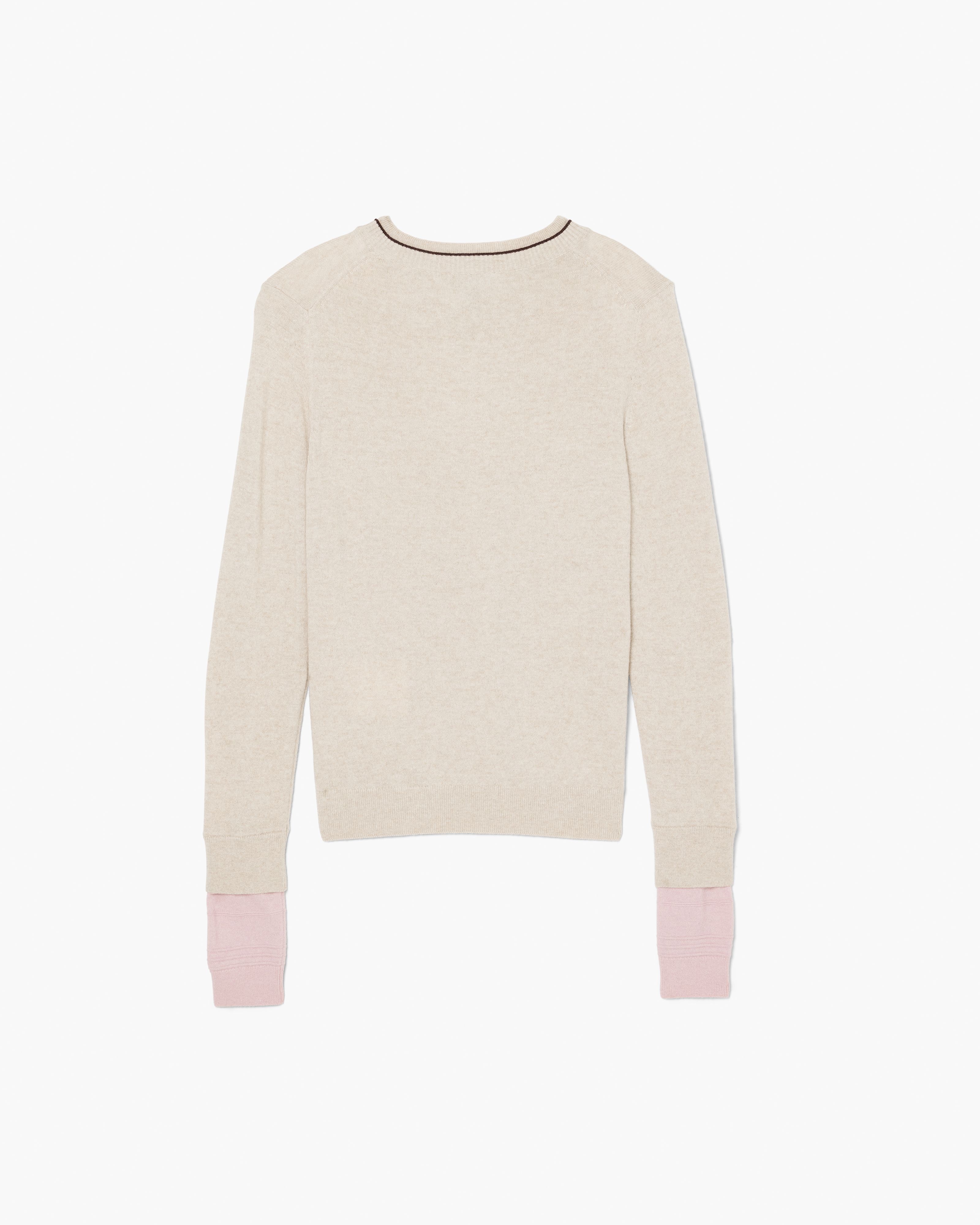 Marc Jacobs - Áo sweater Layered V-Neck
