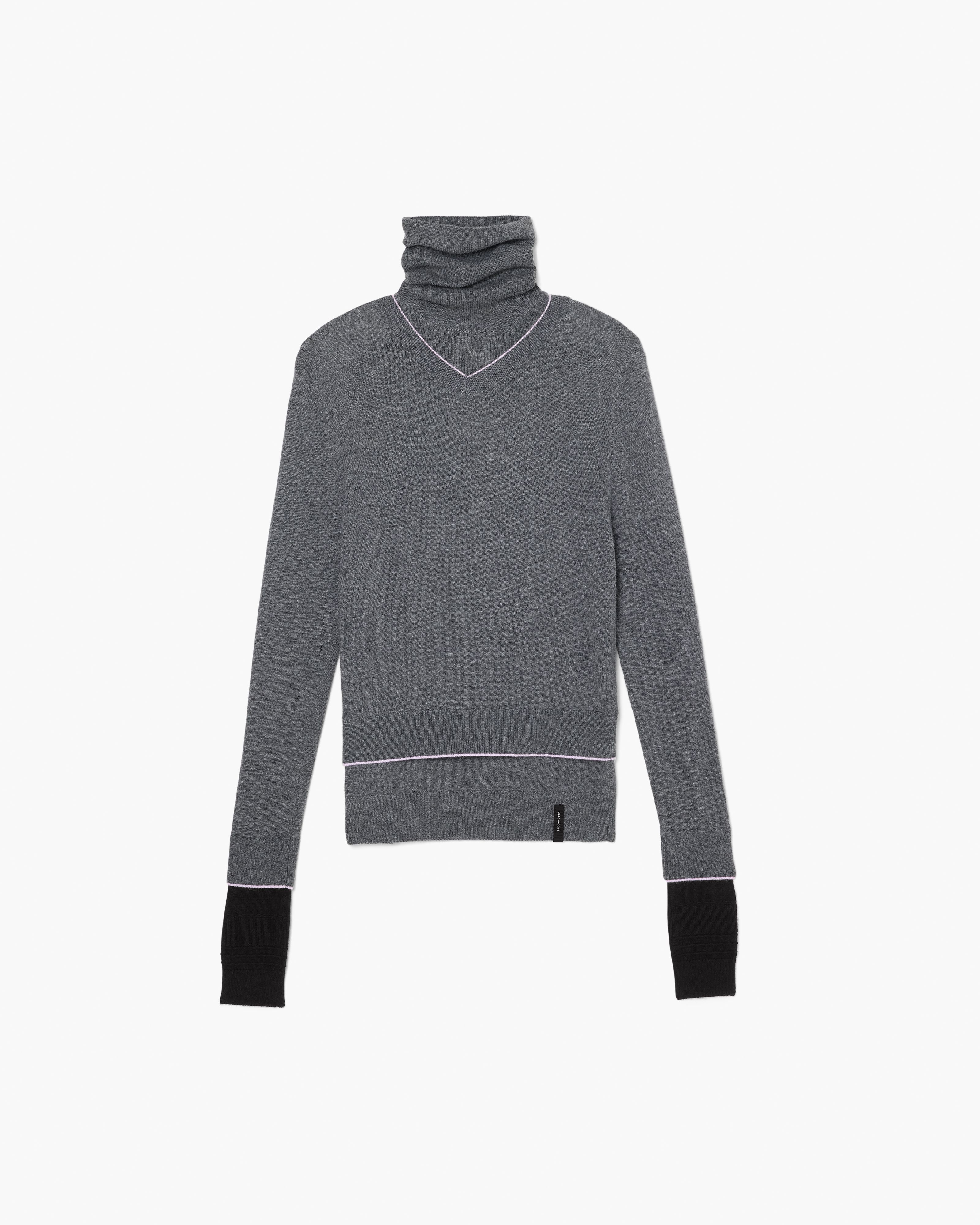 Marc Jacobs - Áo sweater Layered Turtleneck