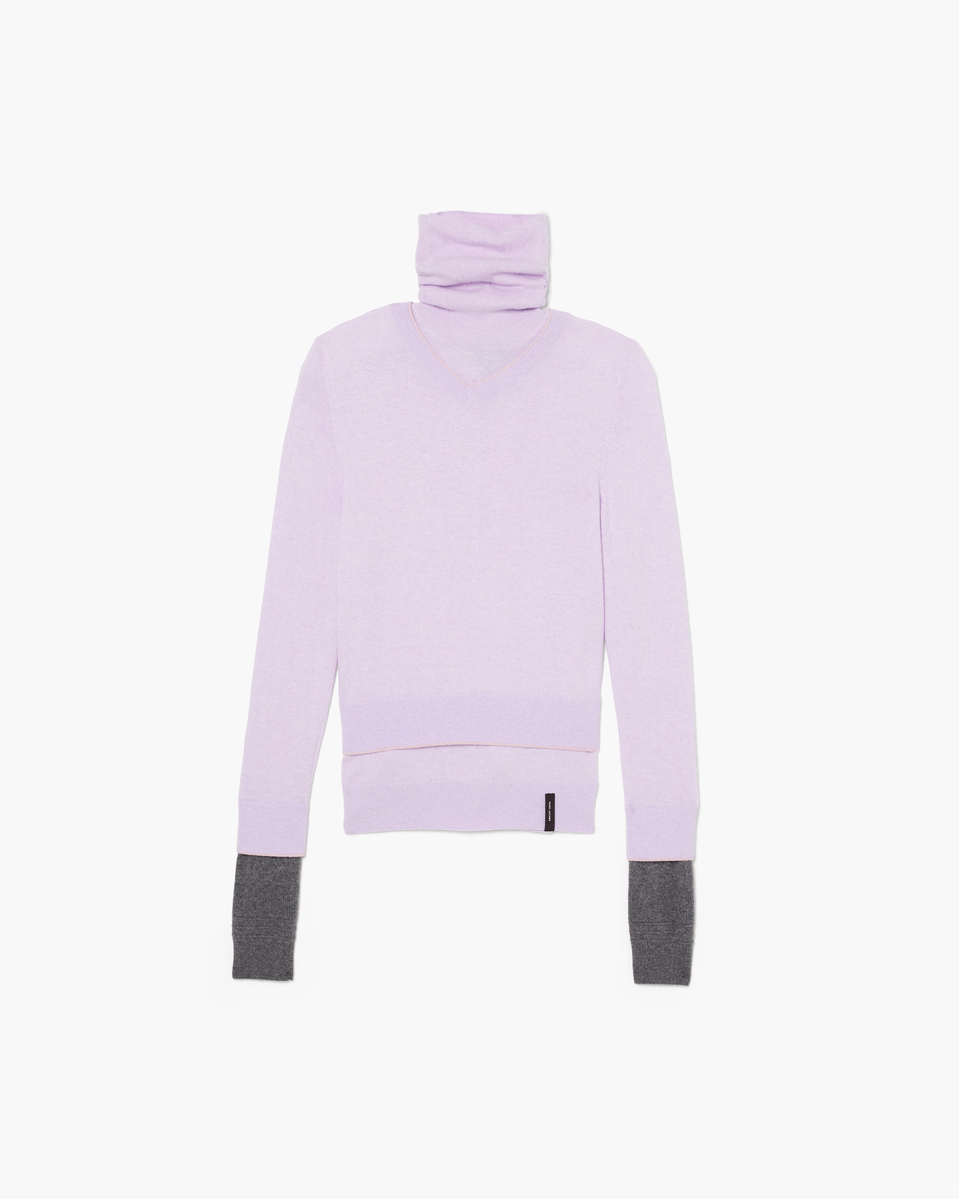 Marc Jacobs - Áo sweater Layered Turtleneck
