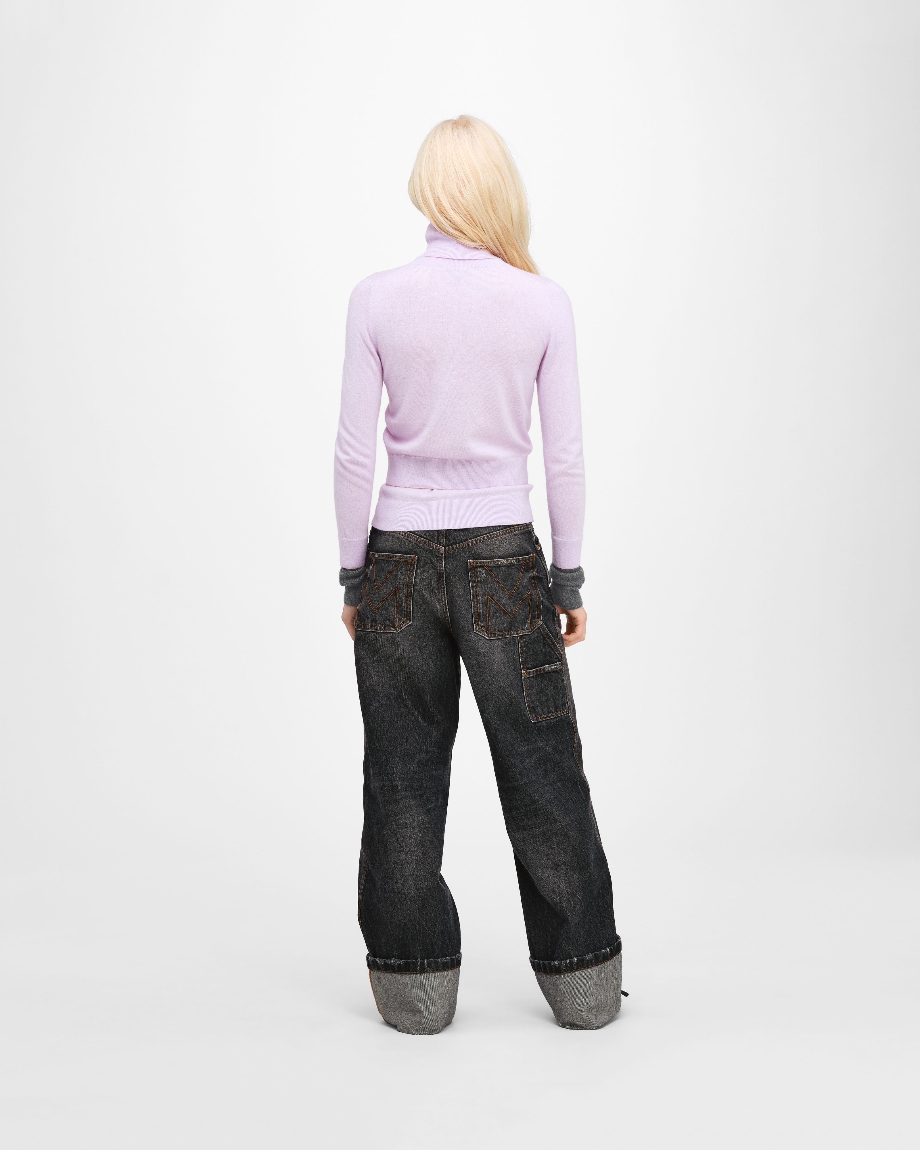 Marc Jacobs - Áo sweater Layered Turtleneck