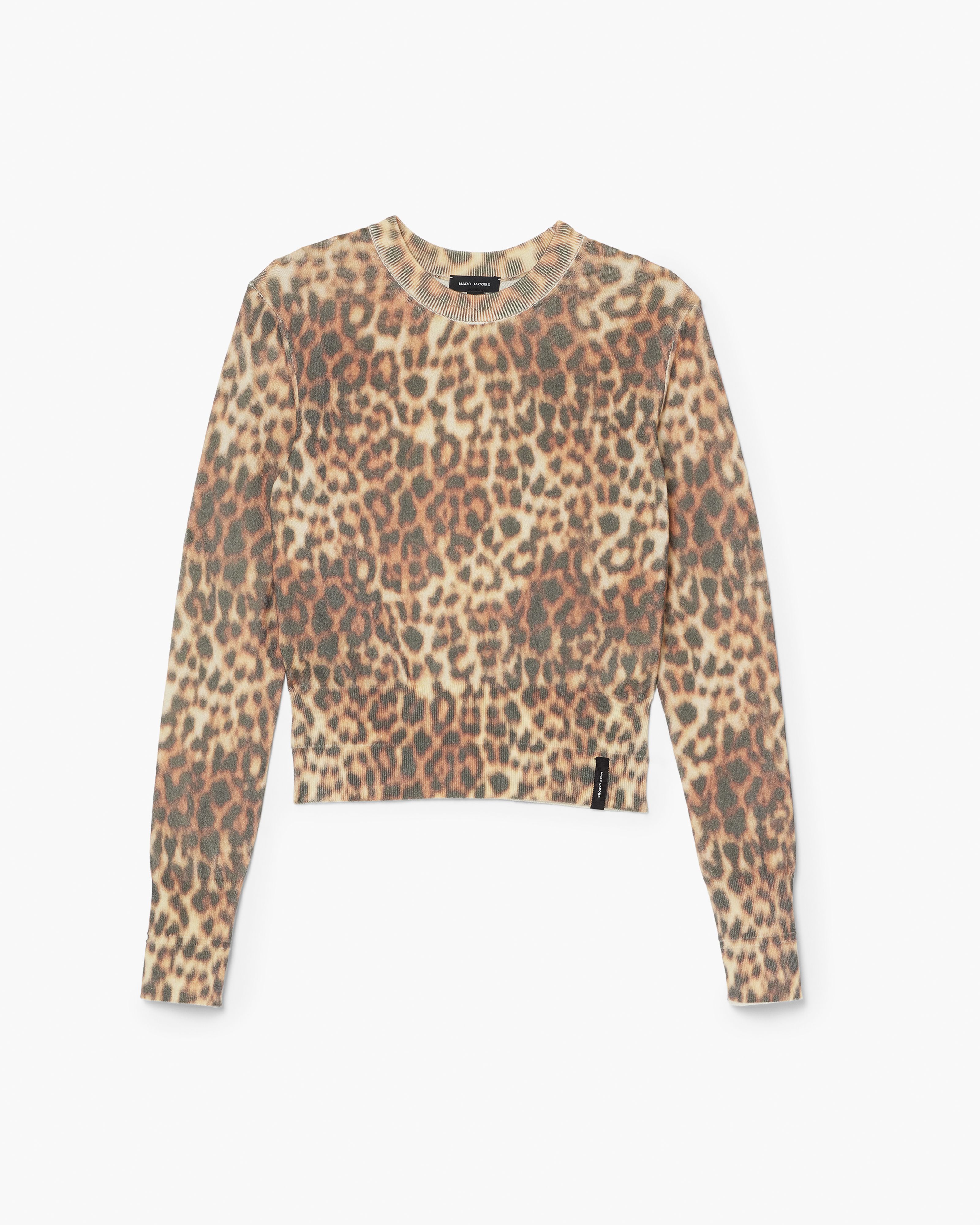Marc Jacobs - Áo sweater Leopard