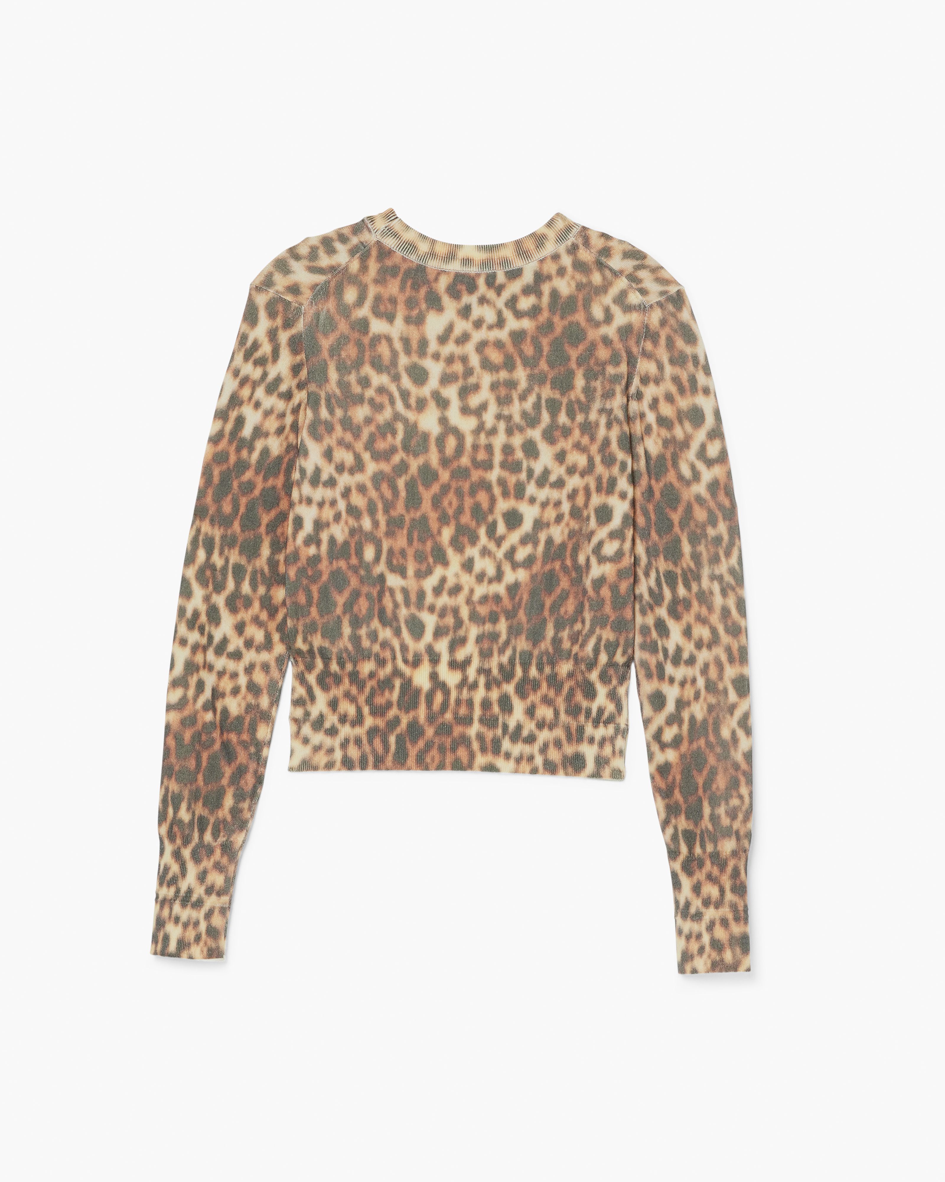 Marc Jacobs - Áo sweater Leopard