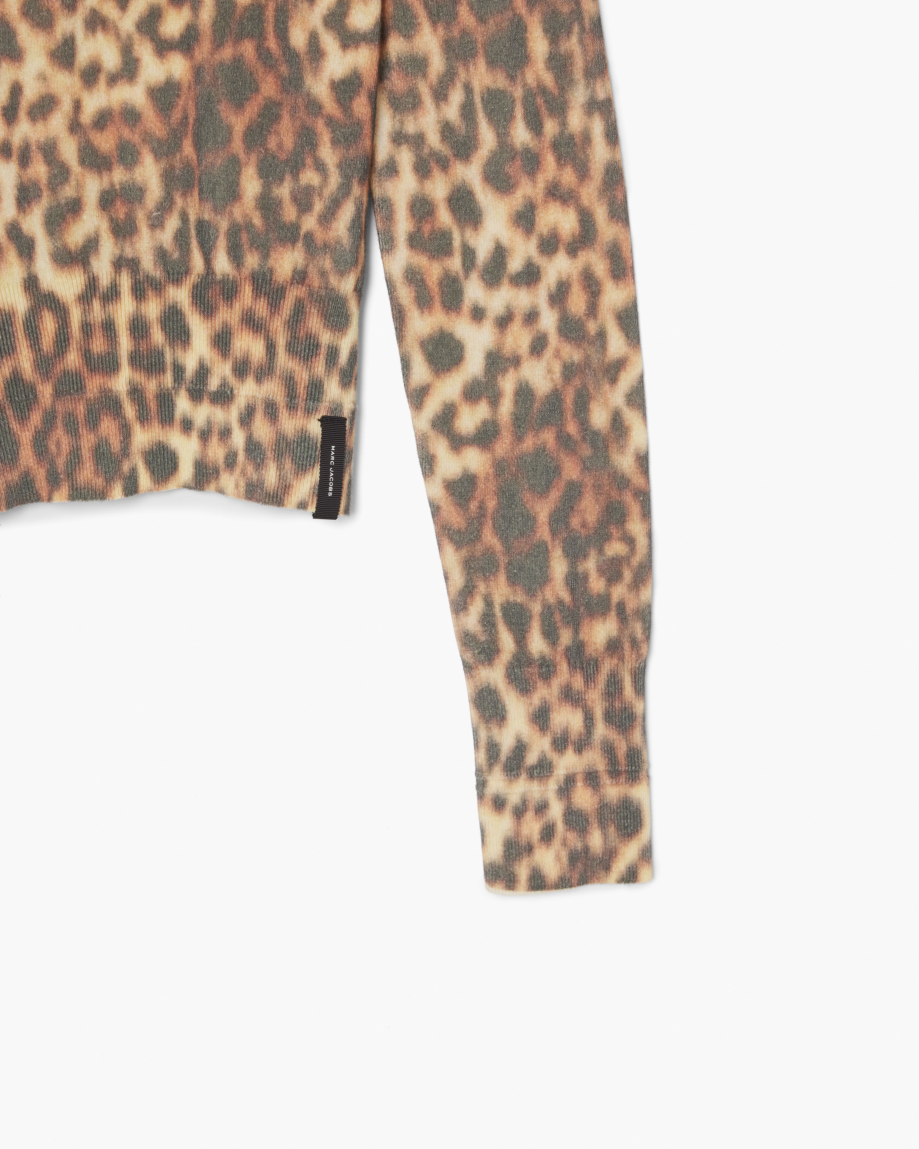Marc Jacobs - Áo sweater Leopard