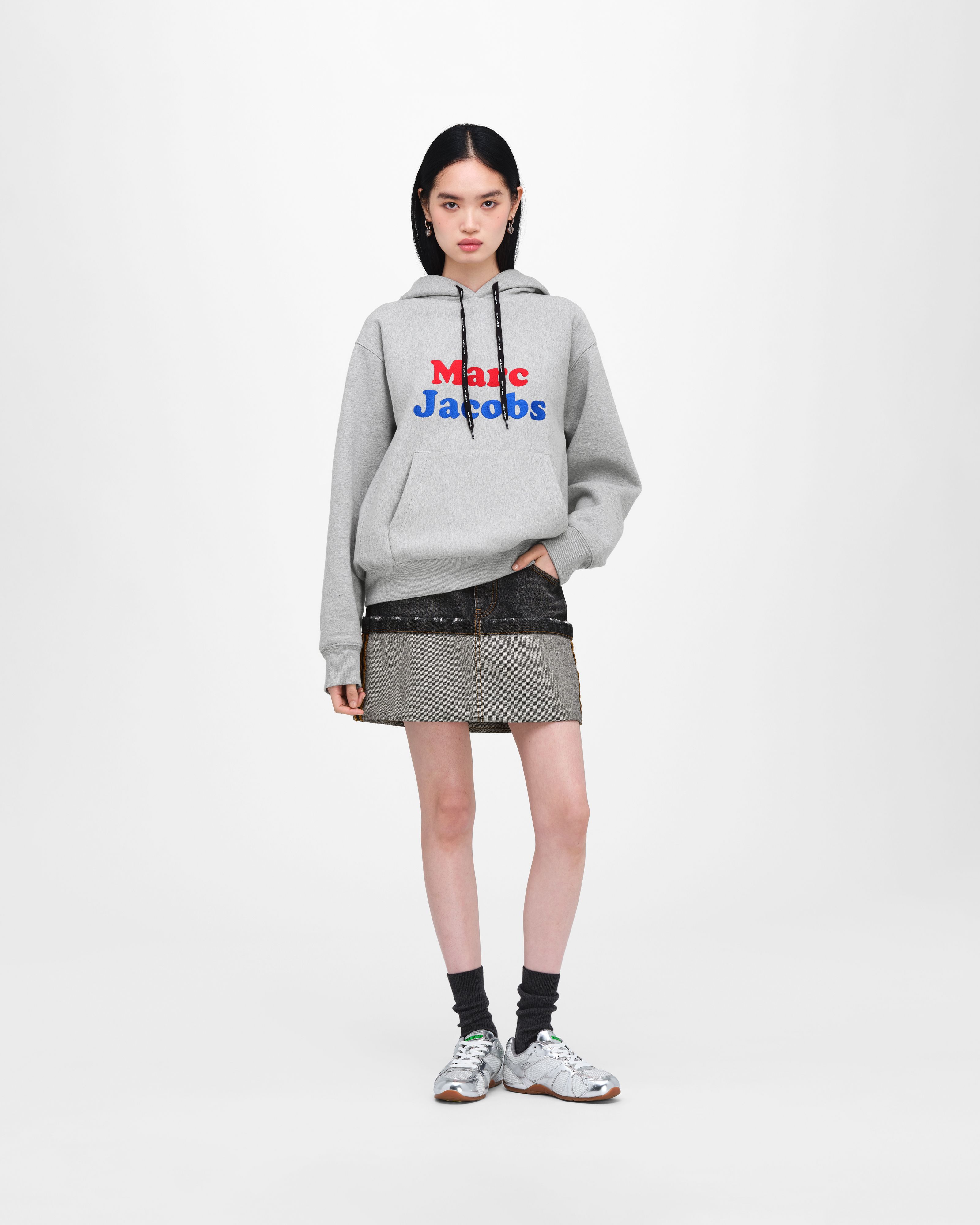Marc Jacobs - Áo hoodie oversized Canal St Logo