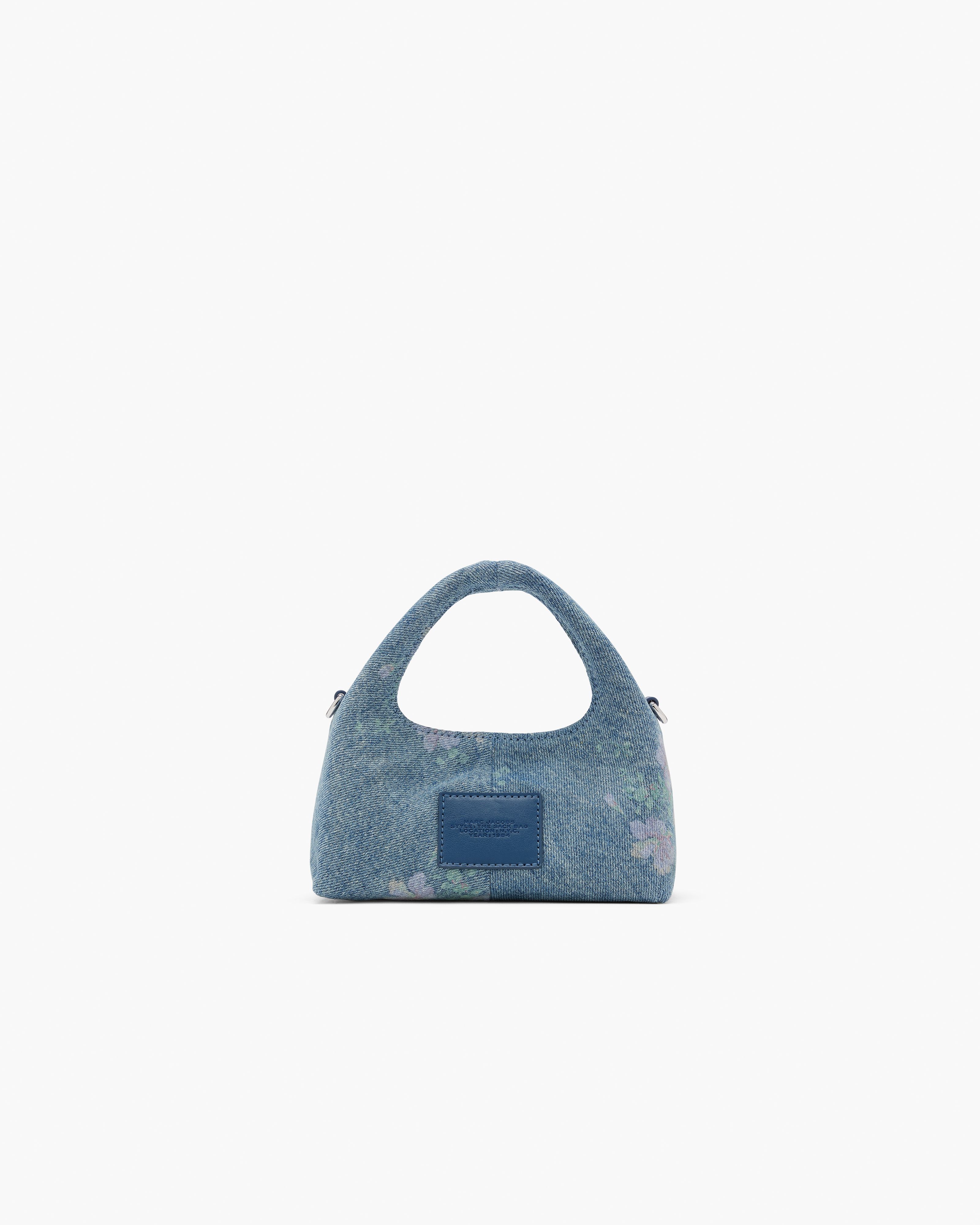 Marc Jacobs - Túi đeo chéo Sack In Antique Floral Denim Micro