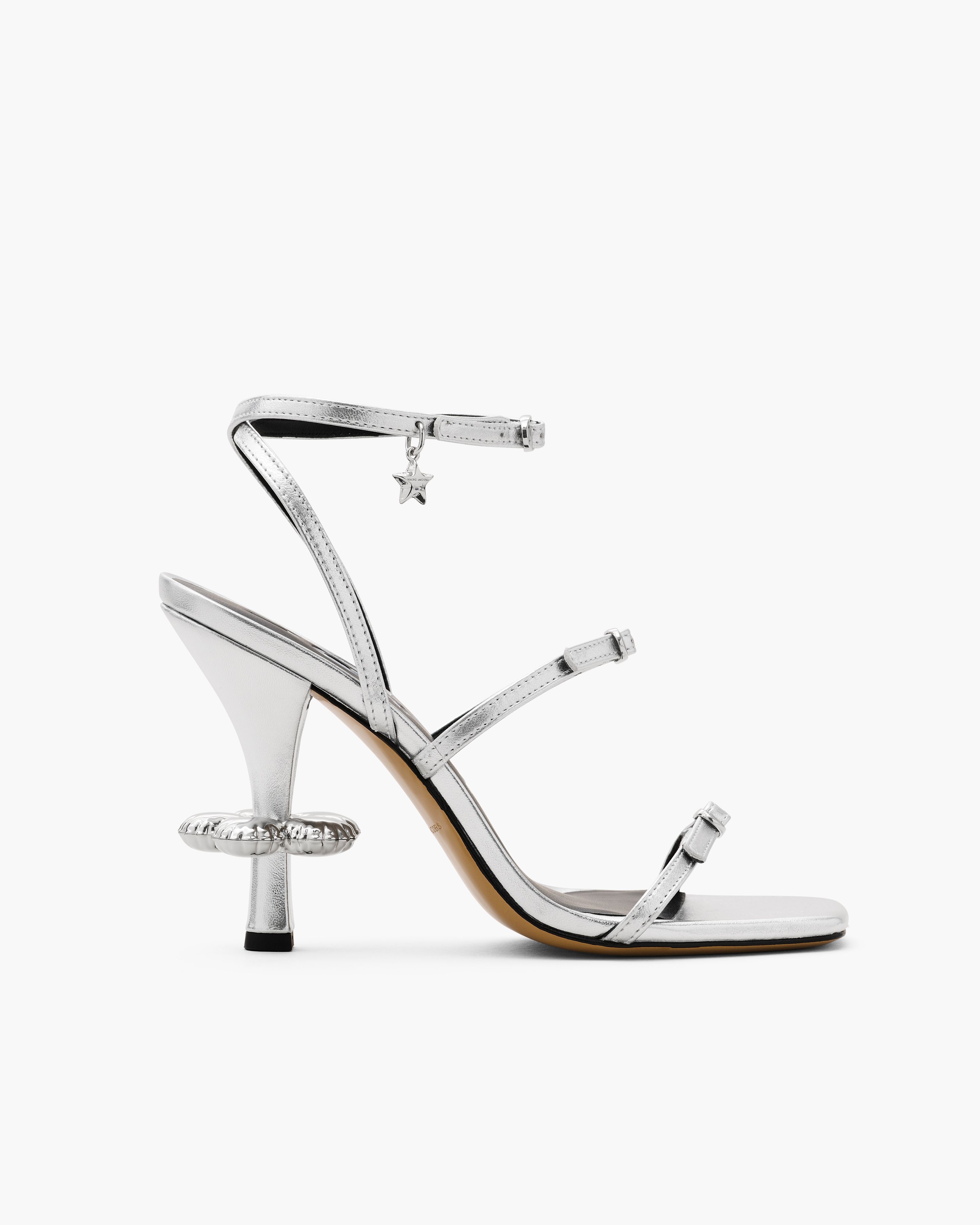 Giày cao gót Metallic Leather Daisy