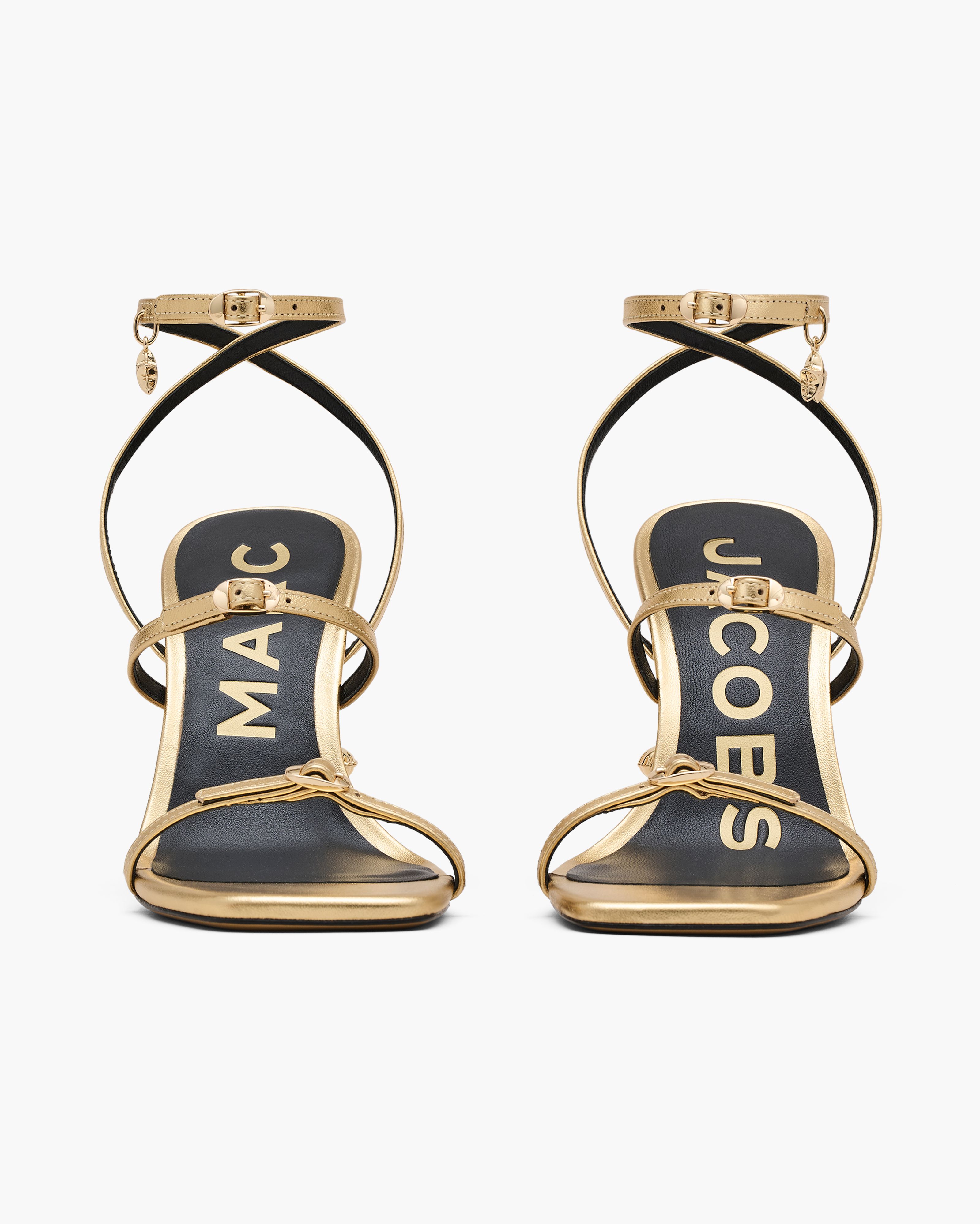 Marc Jacobs - Giày cao gót Metallic Leather Daisy