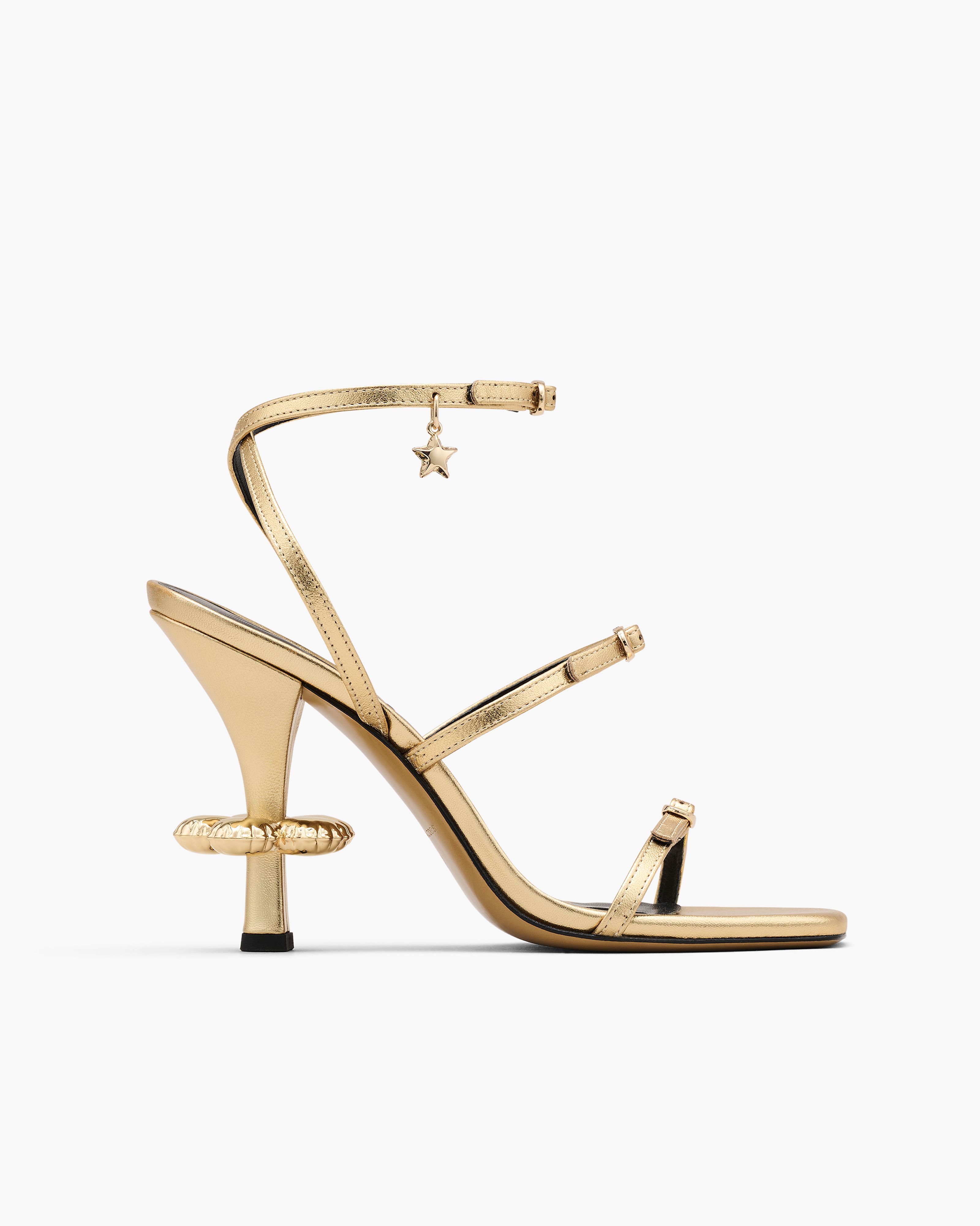 Giày cao gót Metallic Leather Daisy