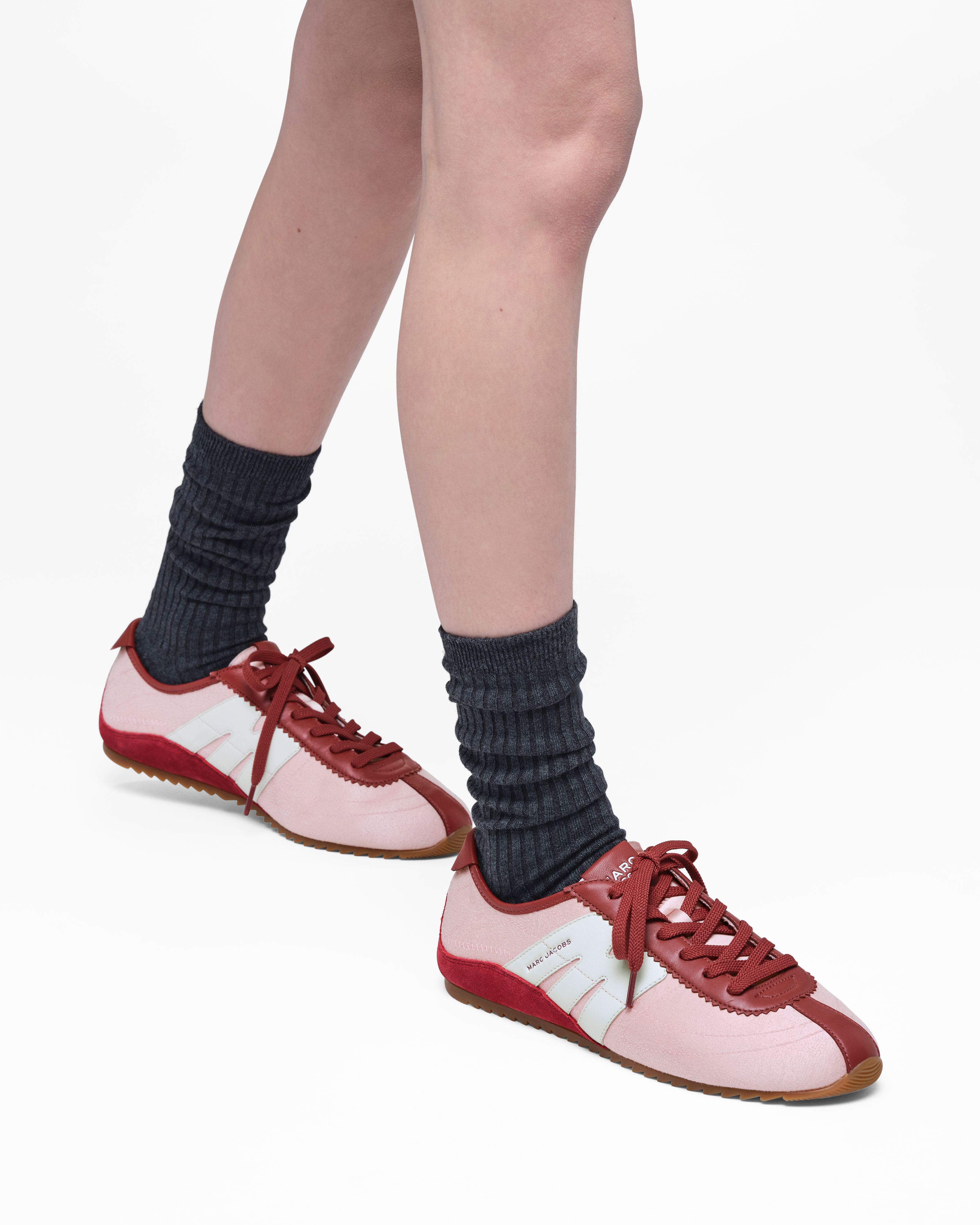 Marc Jacobs - Giày runner The Brushed Satin 400 Bleecker