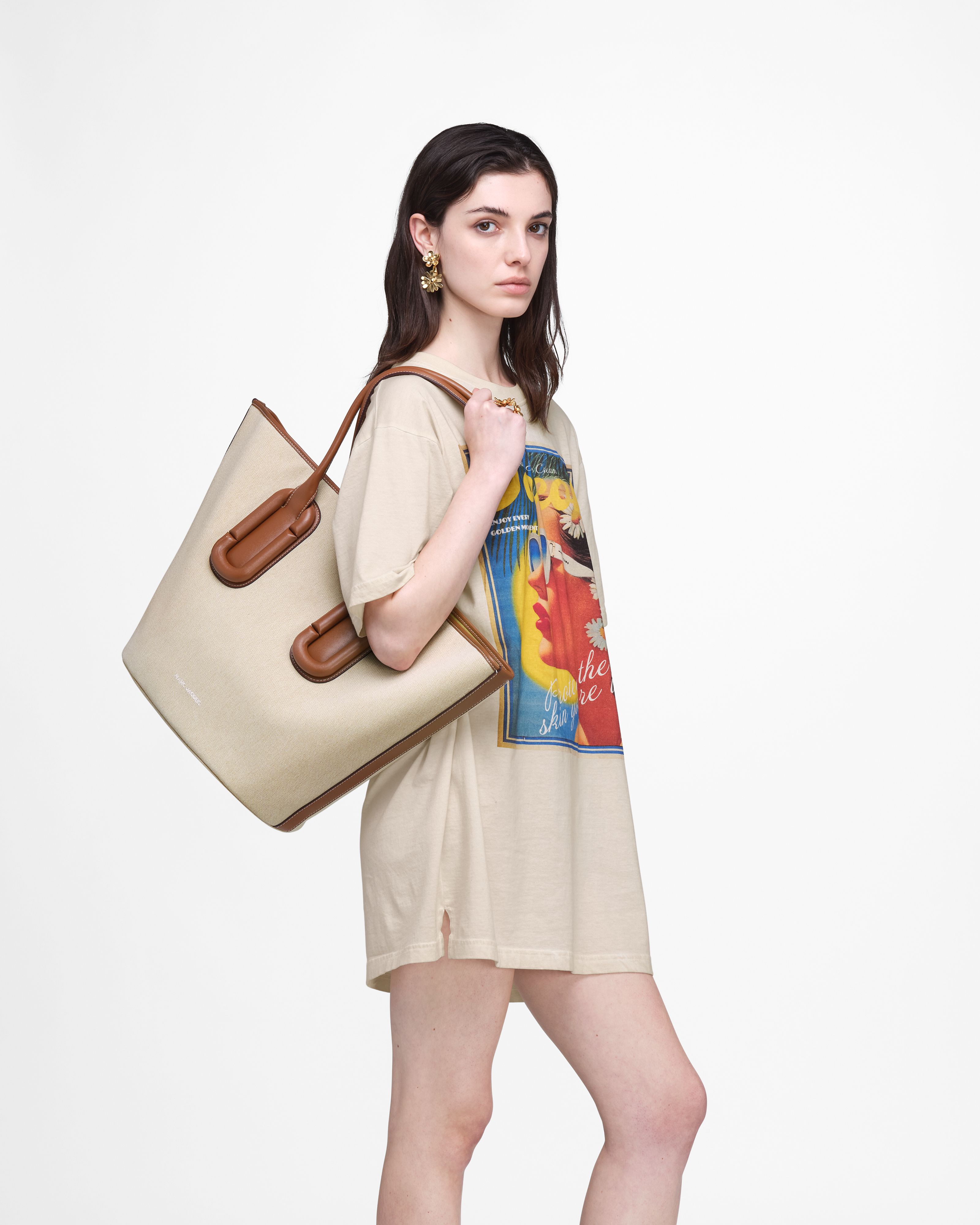 Marc Jacobs - Túi tote Babe In Canvas