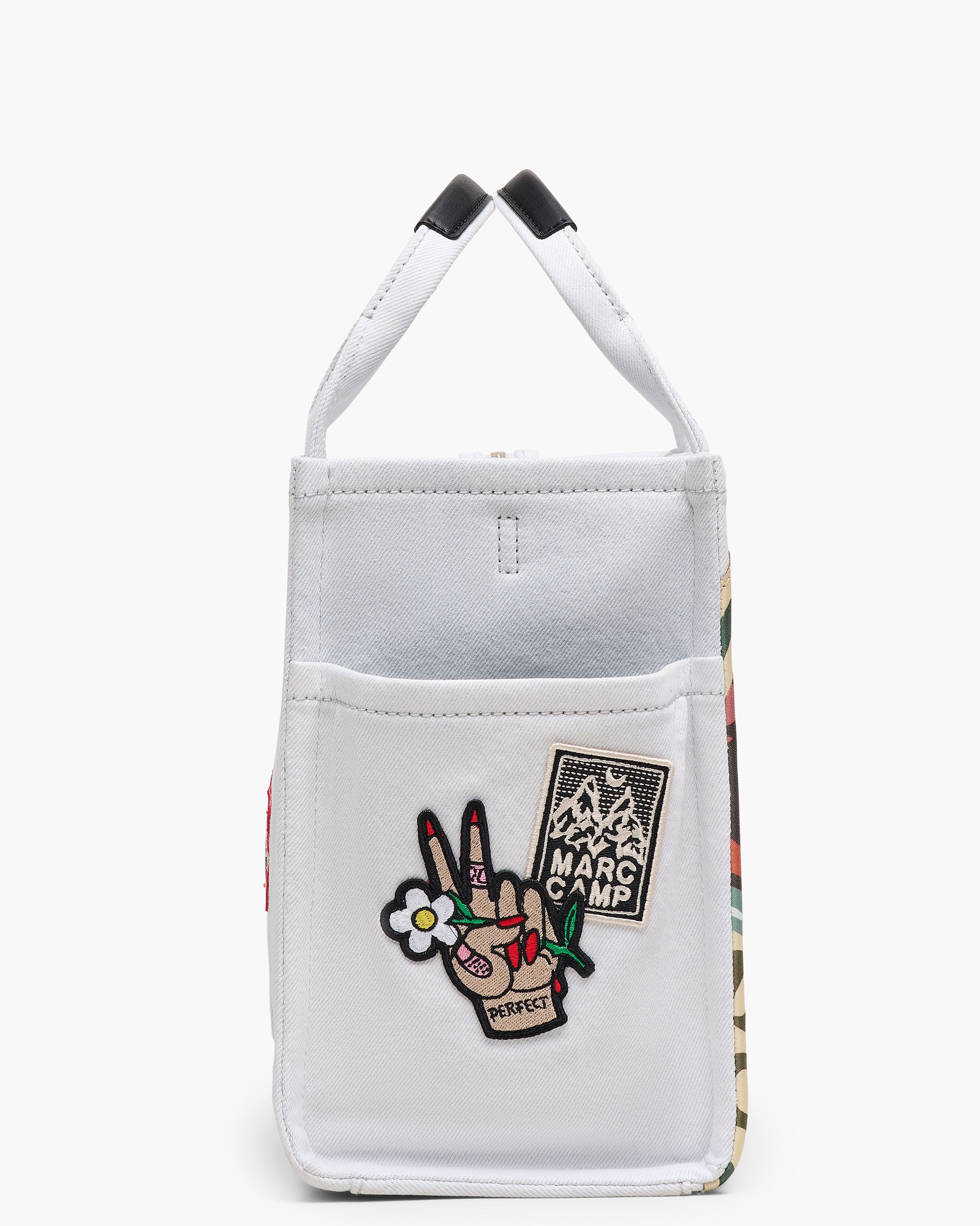 Marc Jacobs - Túi tote The Camp Patchwork Denim Medium