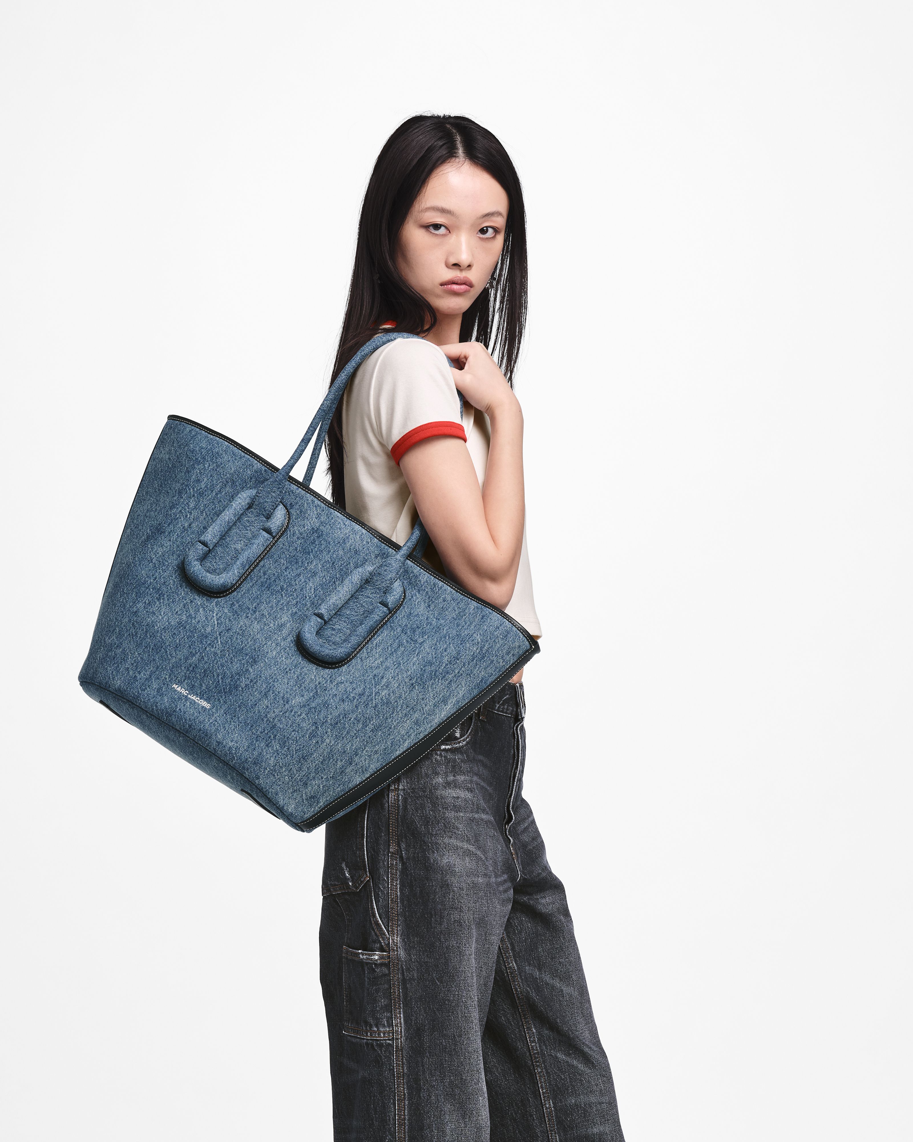 Marc Jacobs - Túi tote Babe In Denim