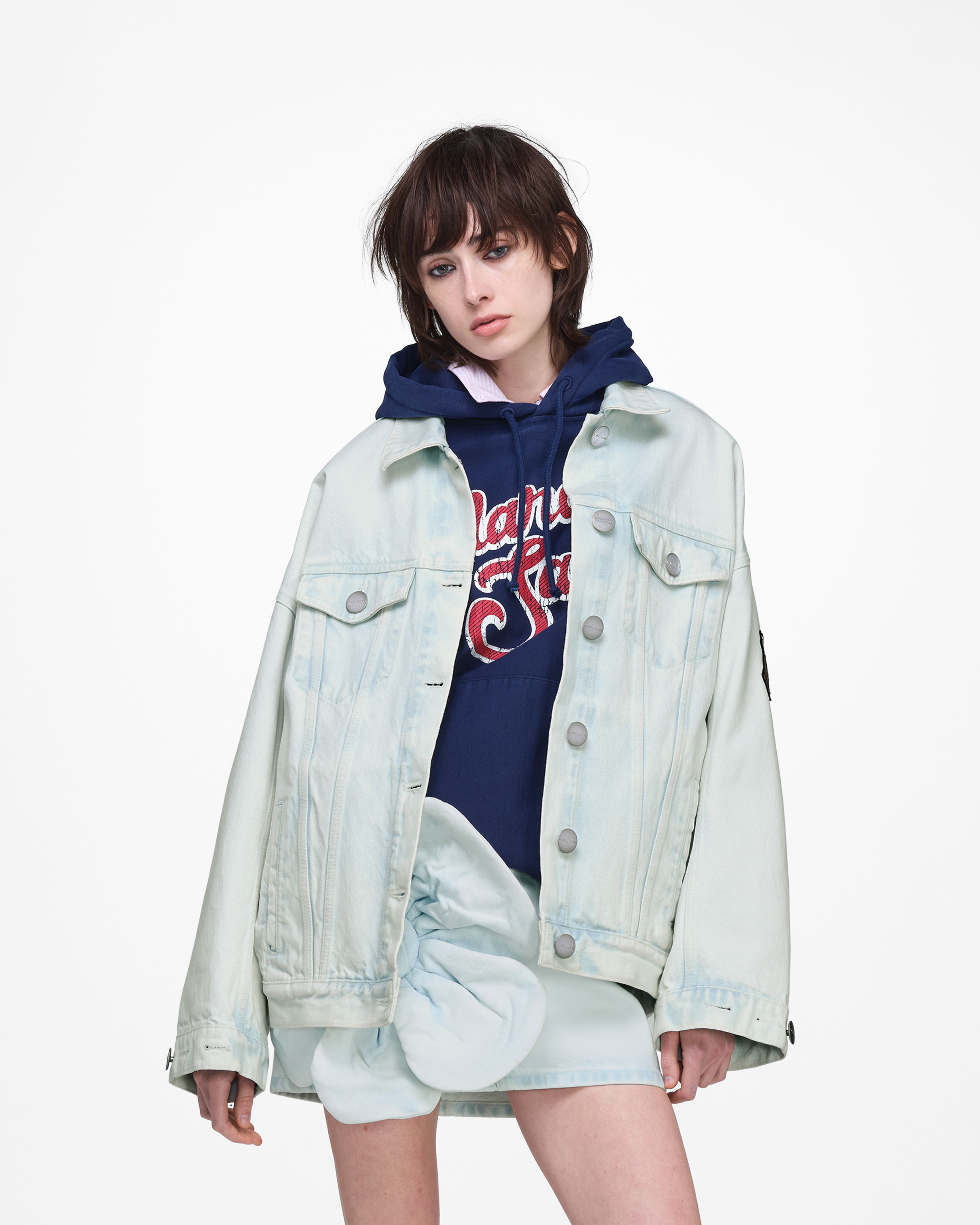 Áo khoác Oversized Trucker