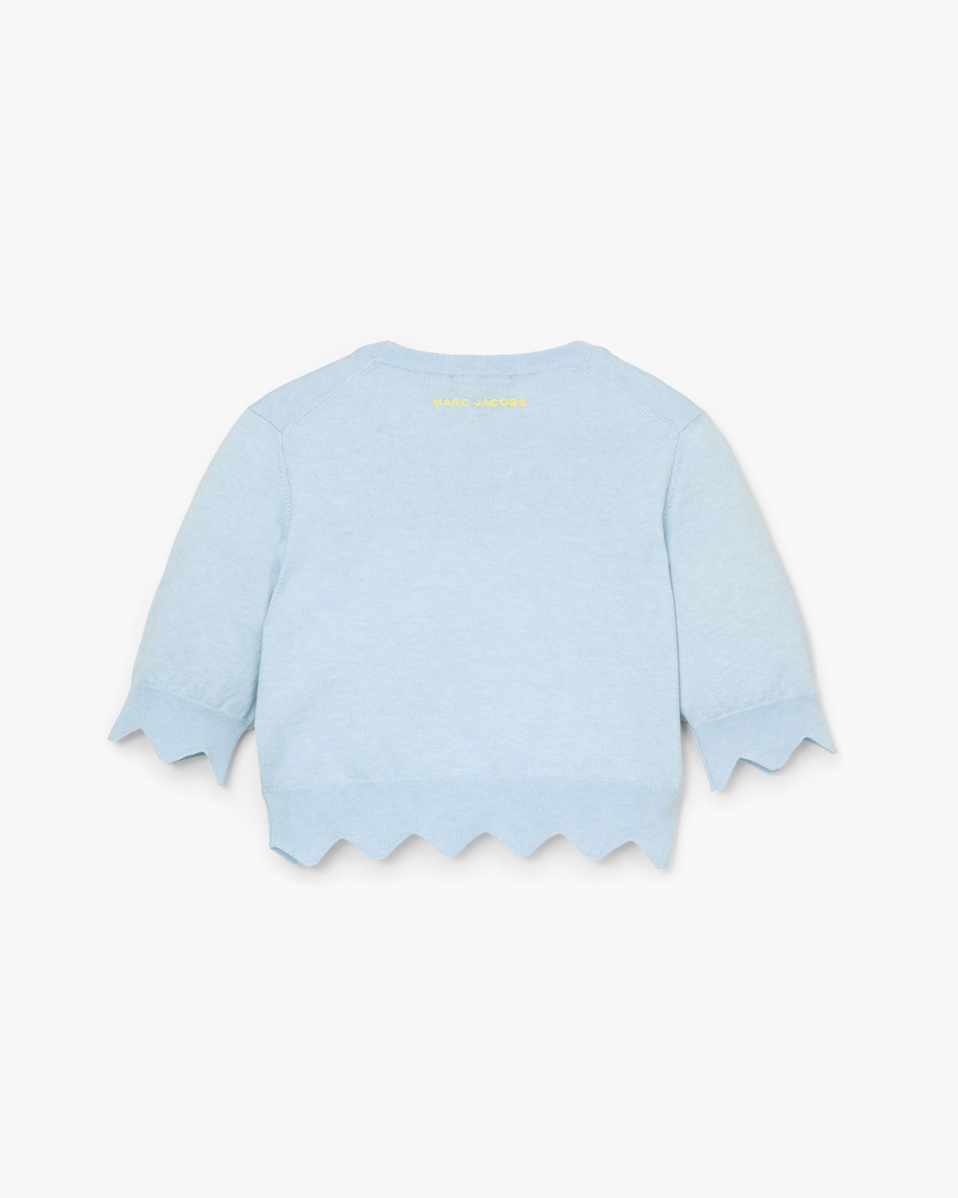 Marc Jacobs - Áo sweater Scallop Daisy Crop