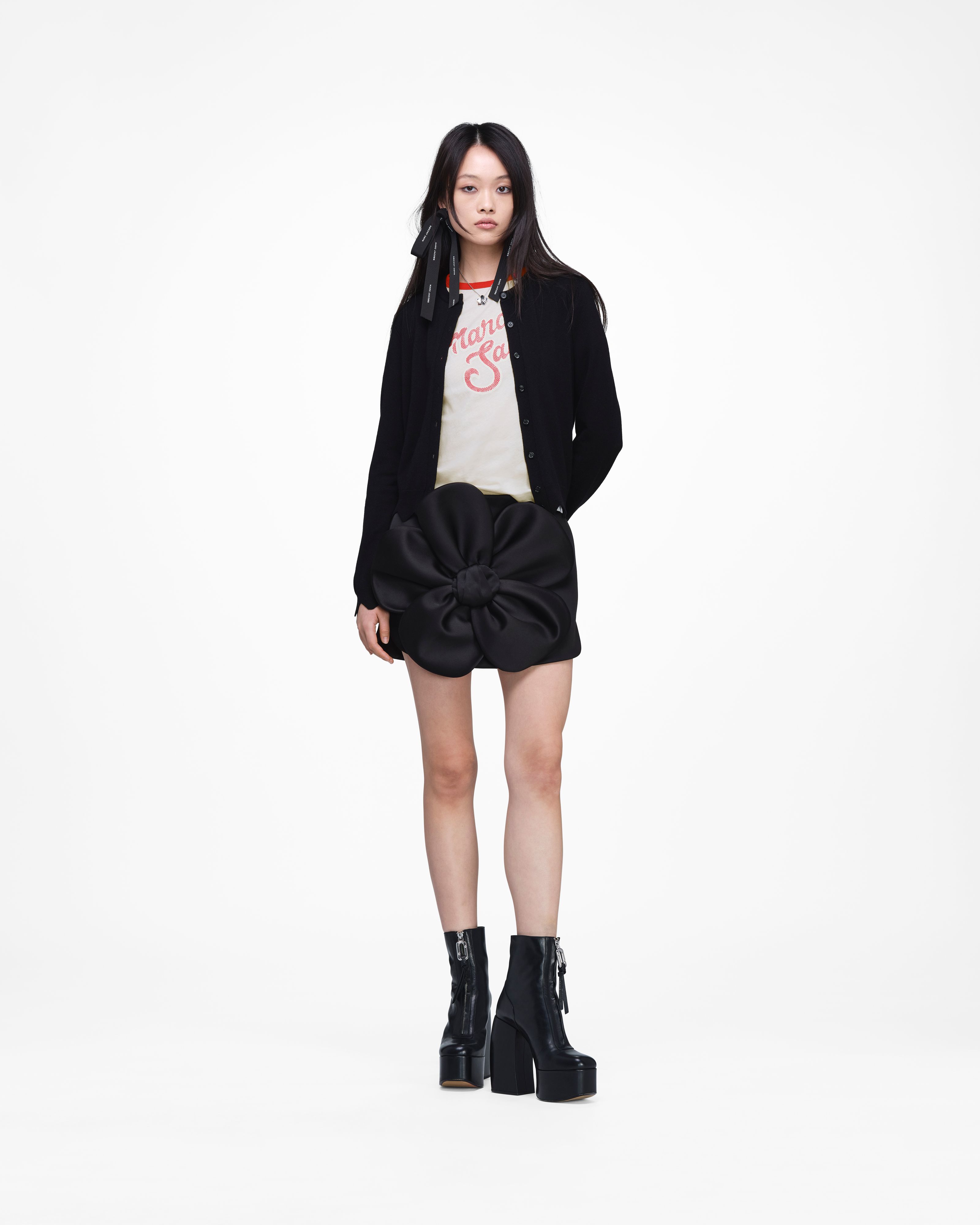 Marc Jacobs - Áo cardigan Scallop Daisy