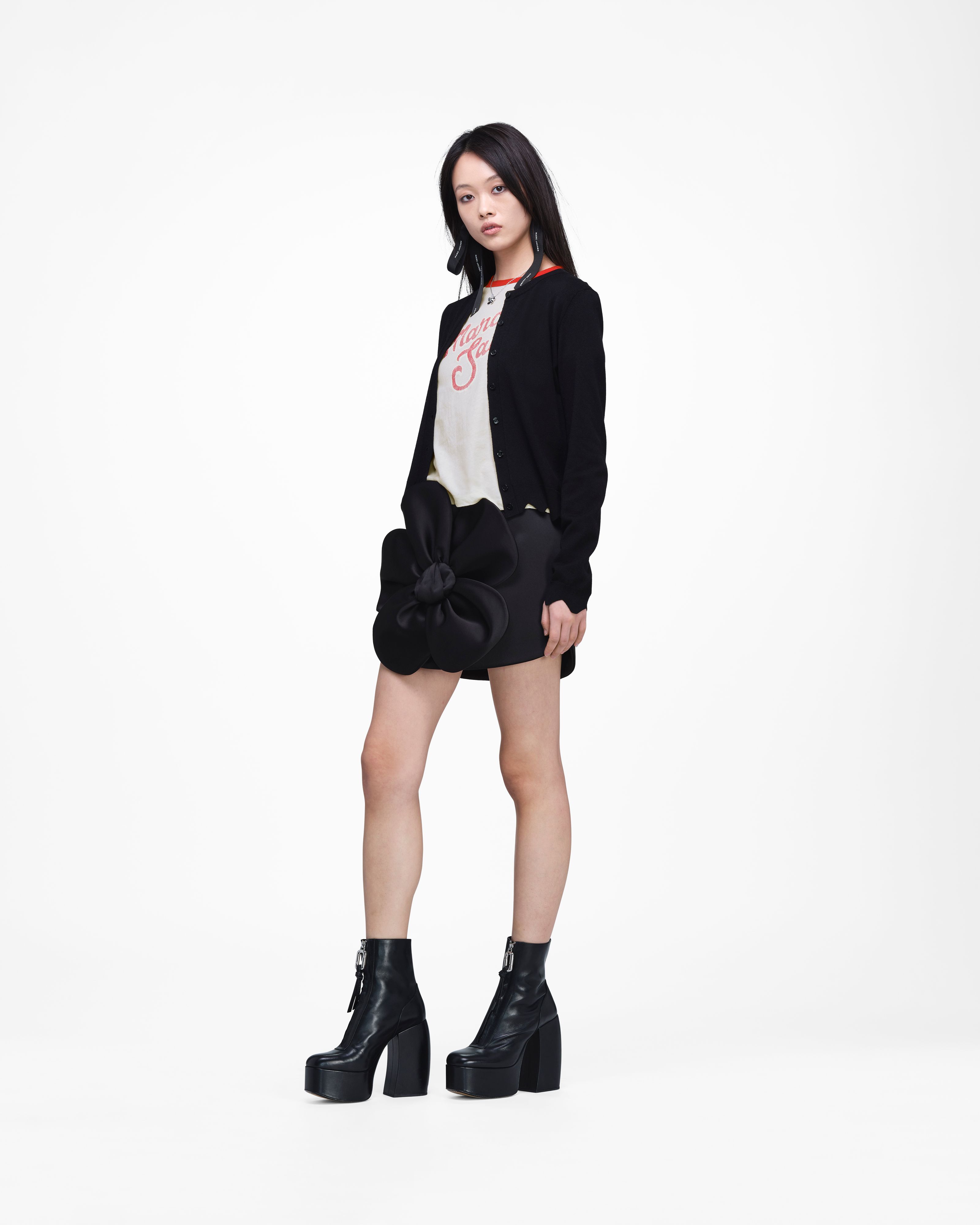 Marc Jacobs - Áo cardigan Scallop Daisy