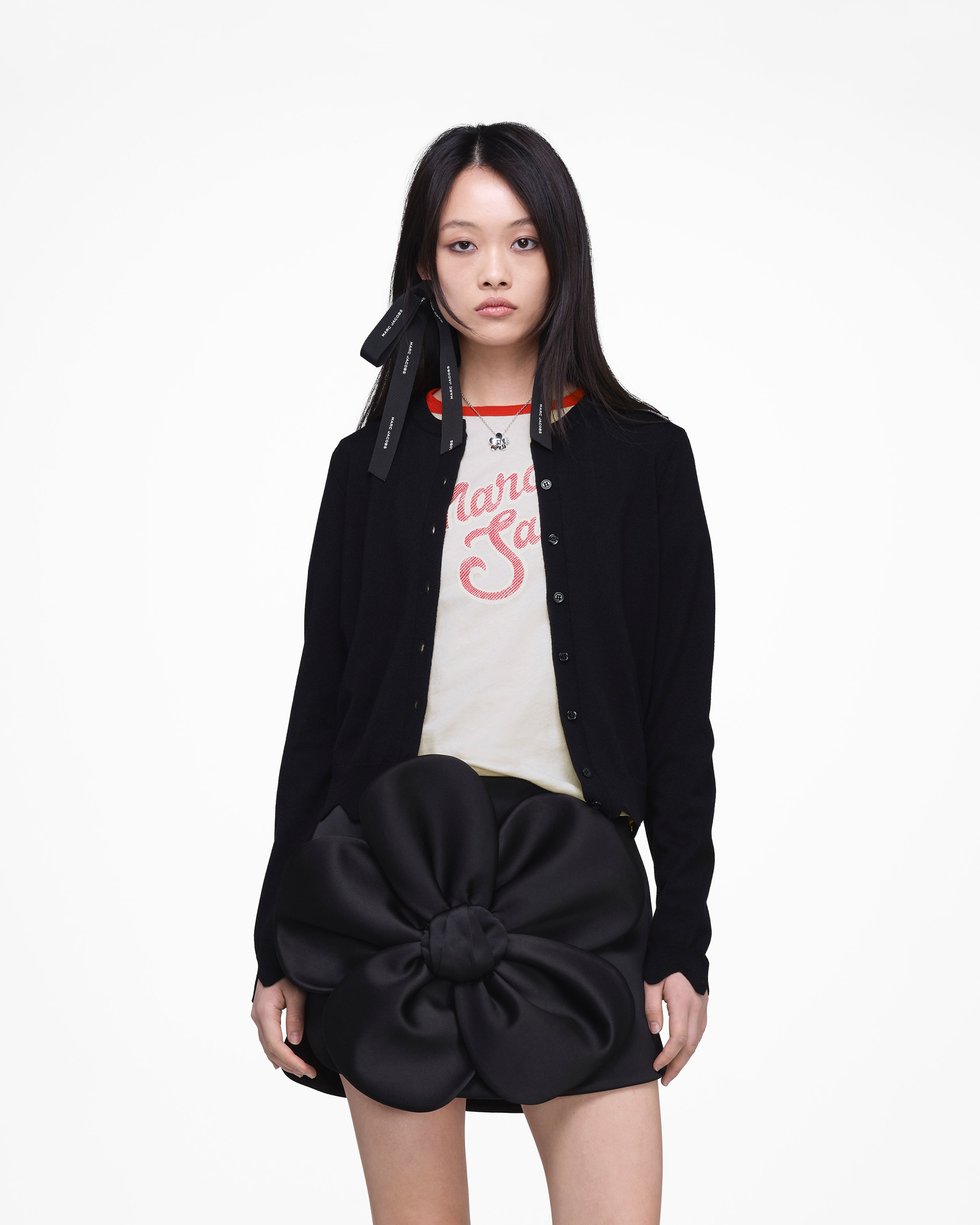 Marc Jacobs - Áo cardigan Scallop Daisy