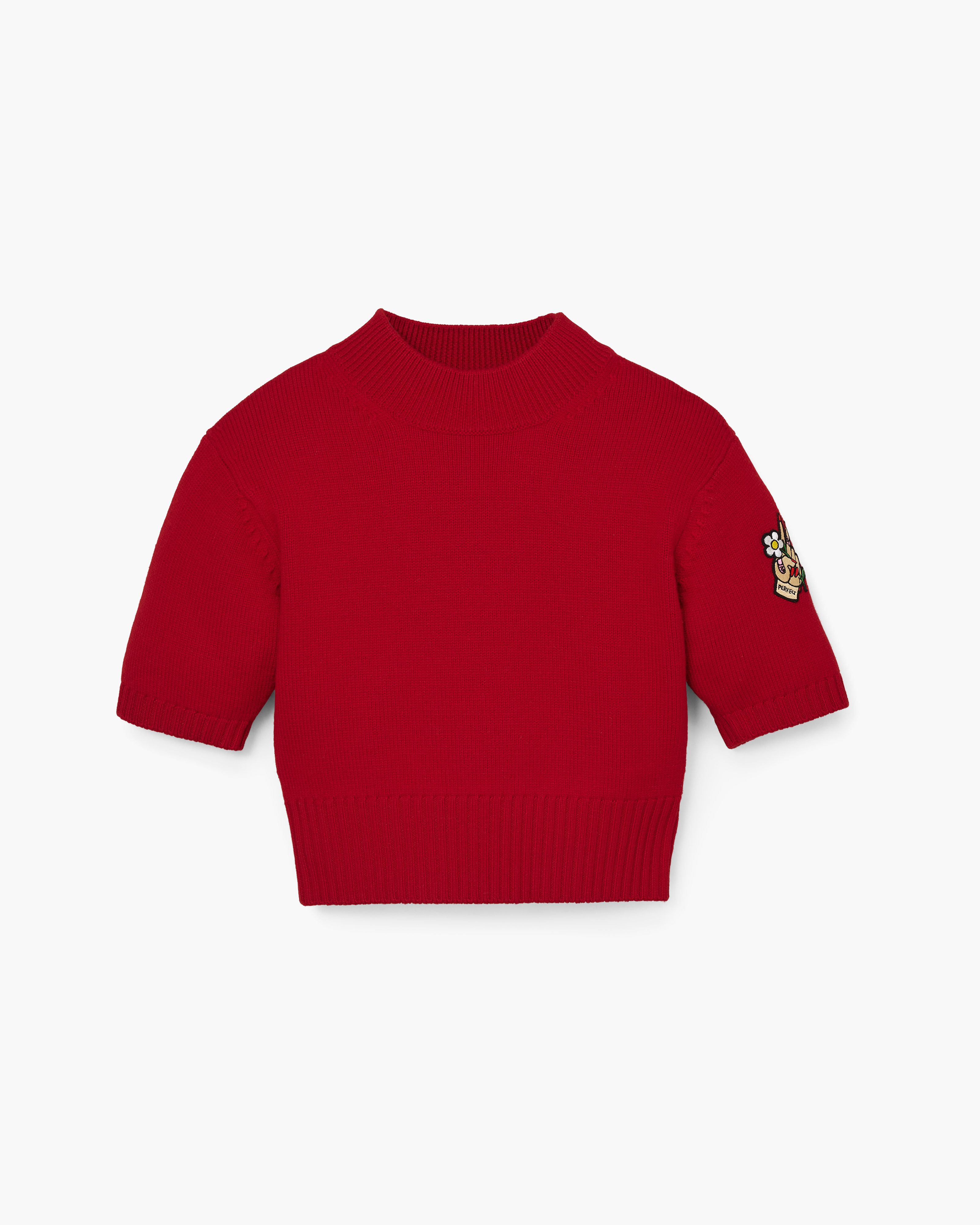 Áo sweater Tattoo Patch Mock Neck