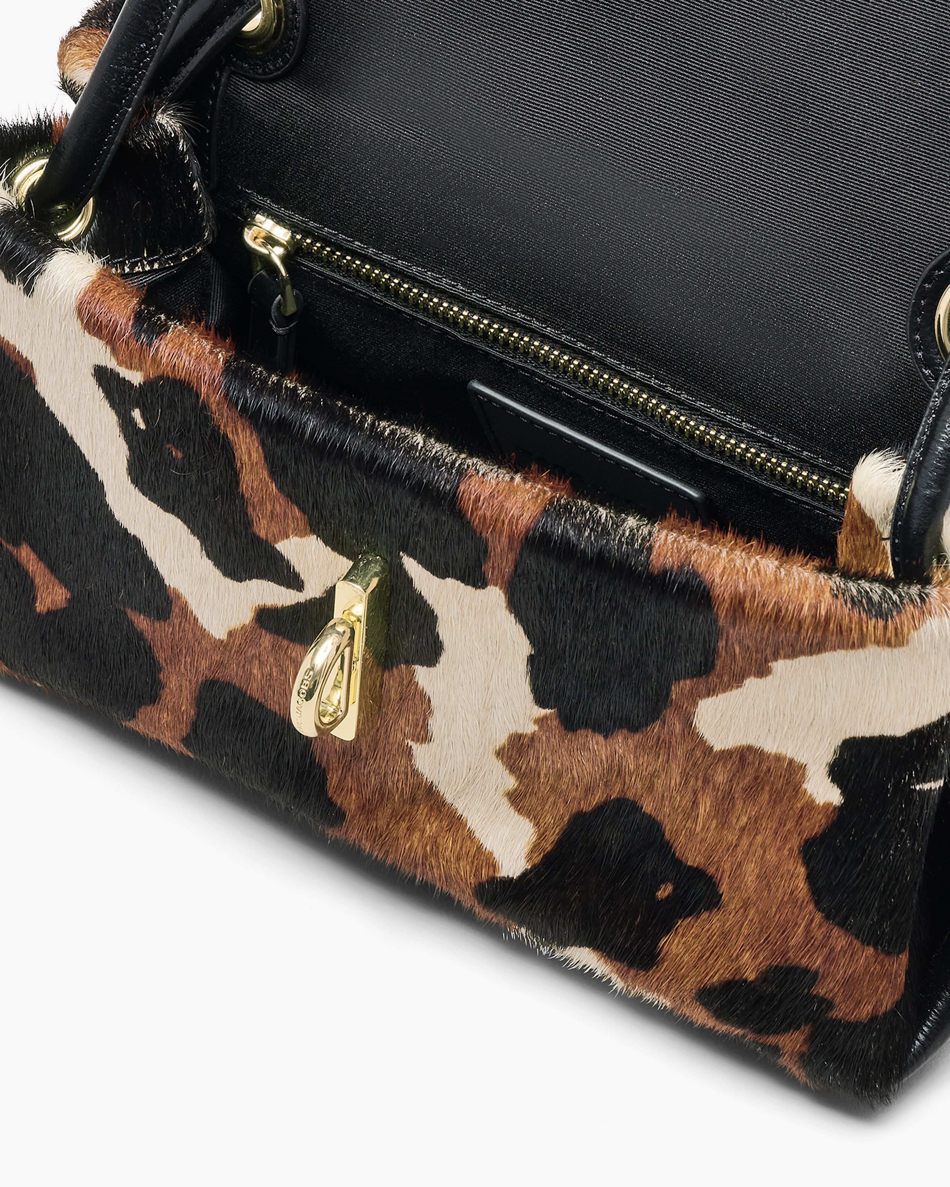 Marc Jacobs - Túi đeo vai The Cow Haircalf Mini Dual