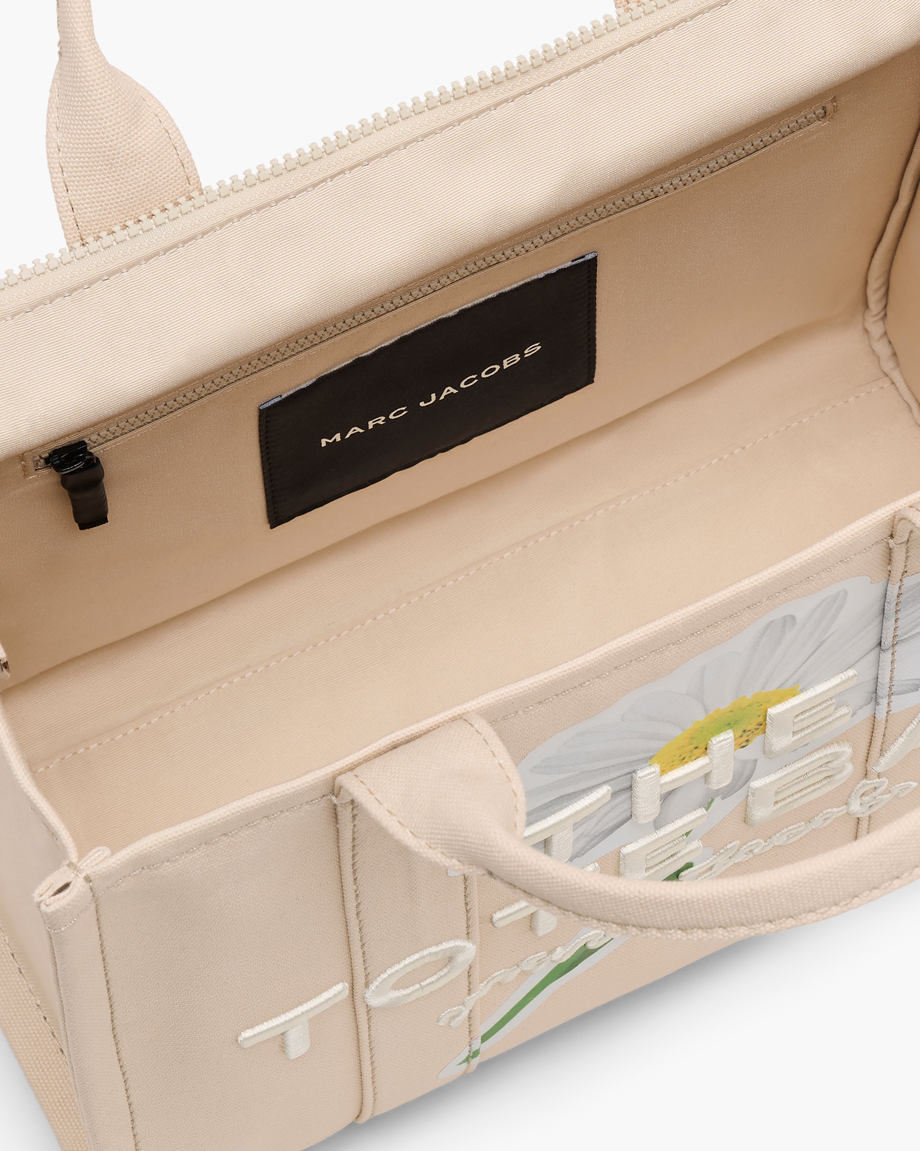 Marc Jacobs - Túi tote The Daisy Script Canvas Medium