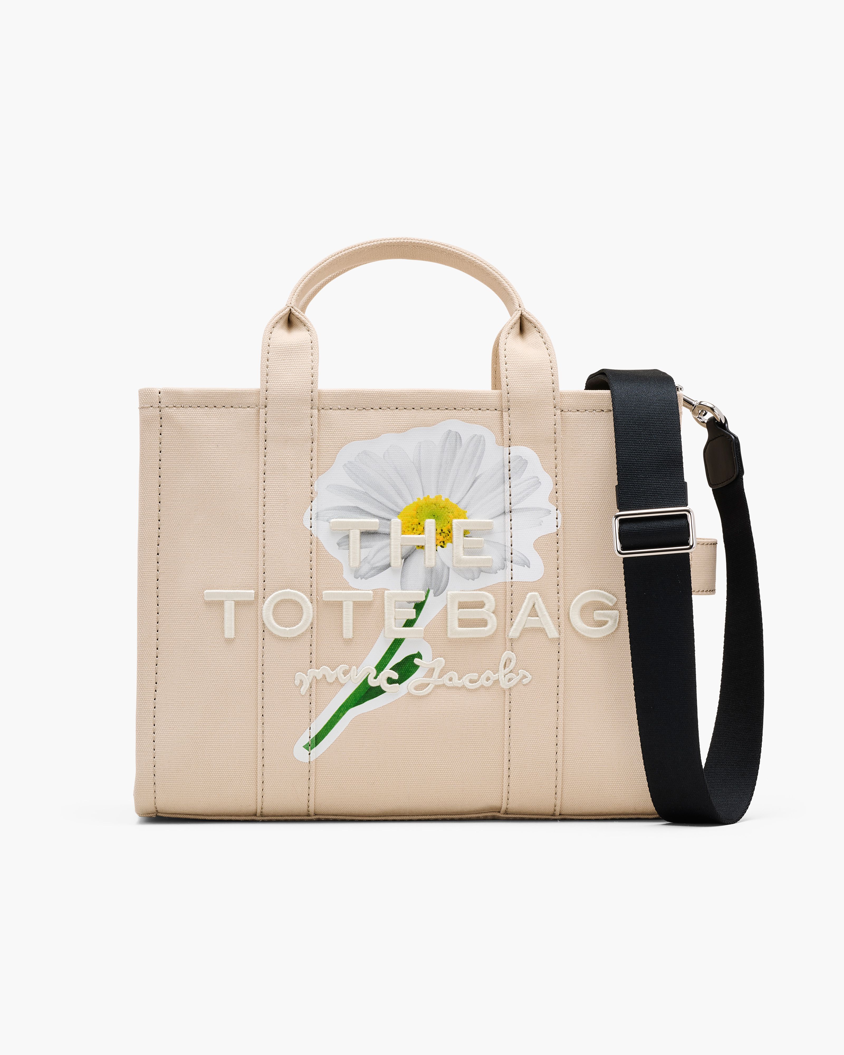 Marc Jacobs - Túi tote The Daisy Script Canvas Medium